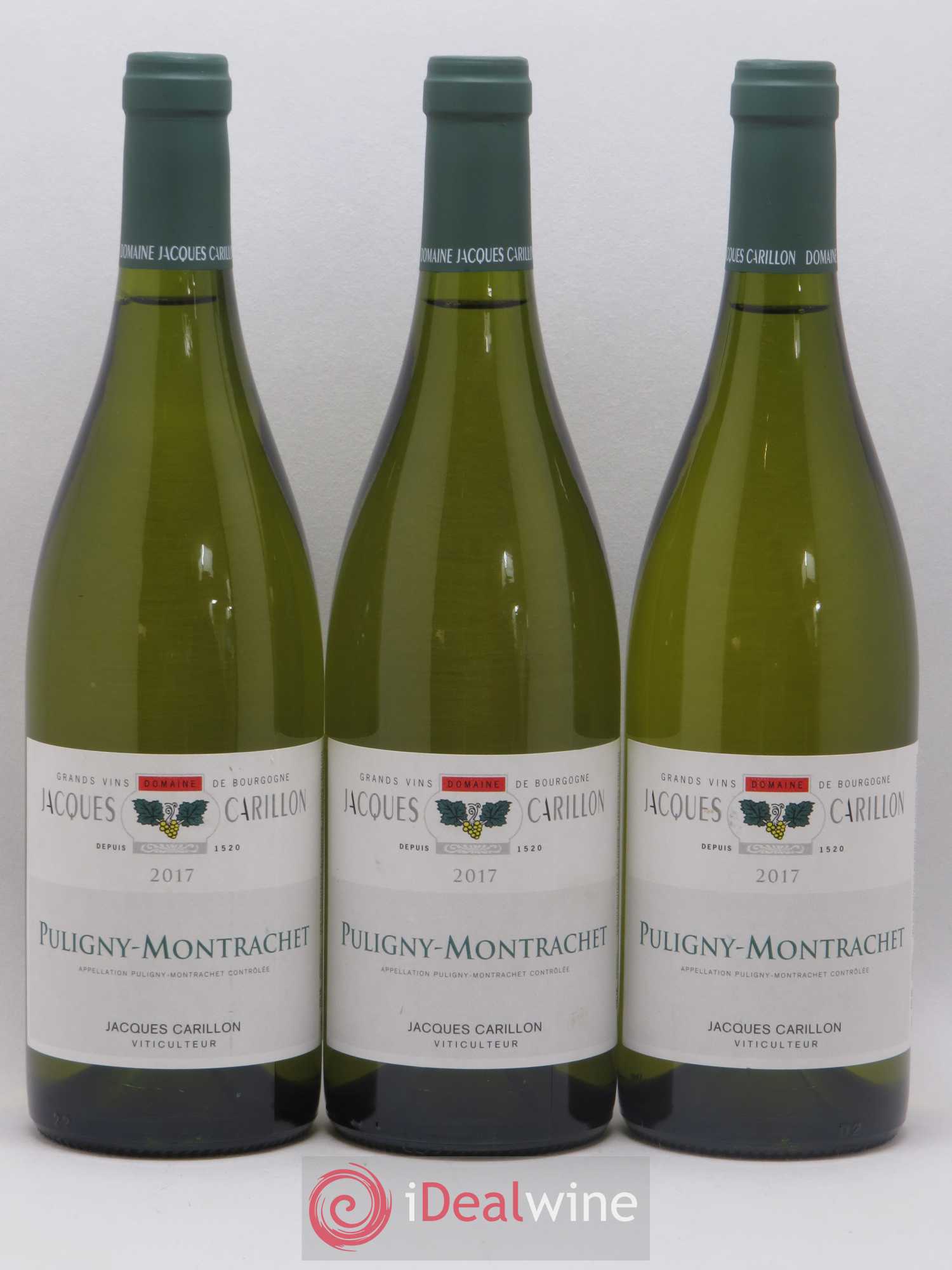 Puligny-Montrachet Jacques Carillon (Domaine) 2017 - Lot de 3 bouteilles - 0