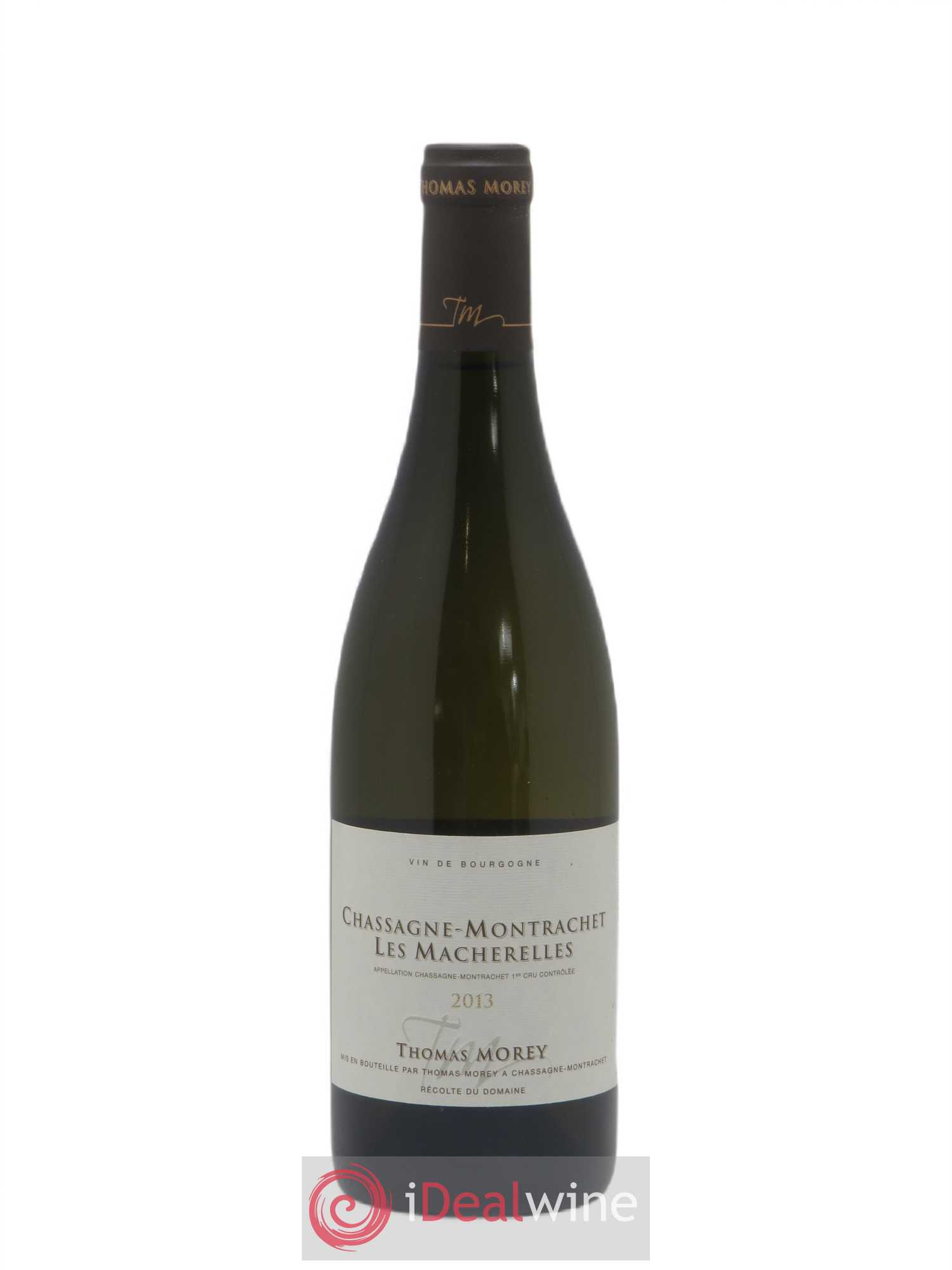Chassagne-Montrachet 1er Cru Les Macherelles Thomas Morey 2013 - Posten von 1 Flasche - 0