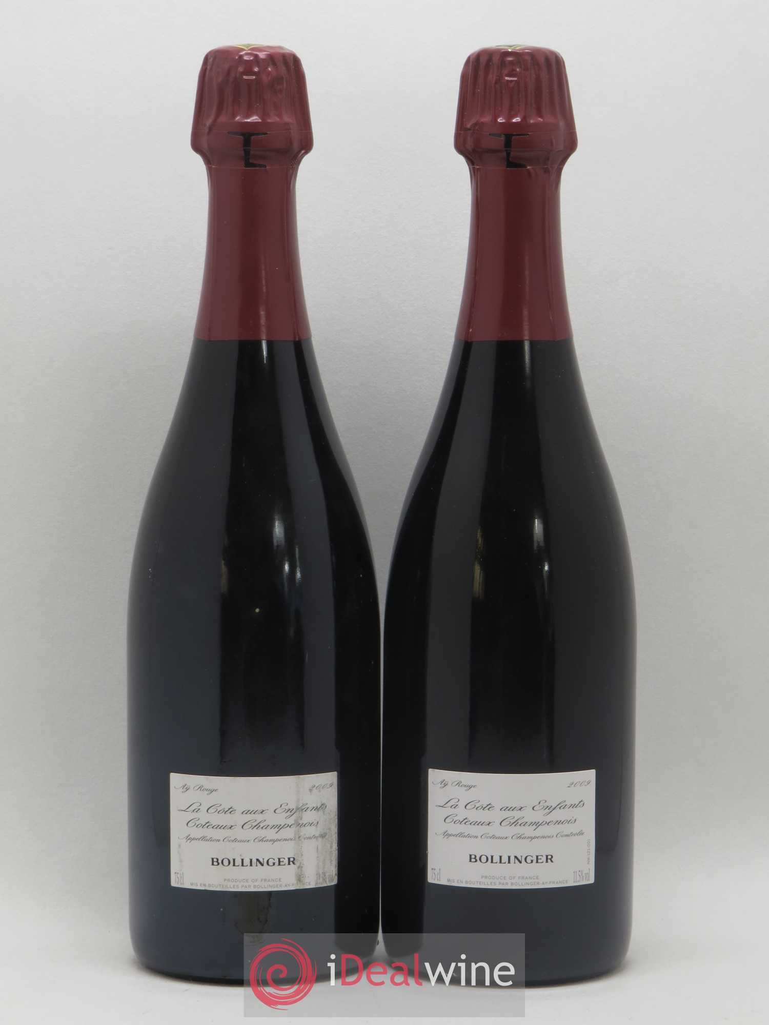 La Côte Aux Enfants Bollinger 2009 - Lot de 2 bouteilles - 0