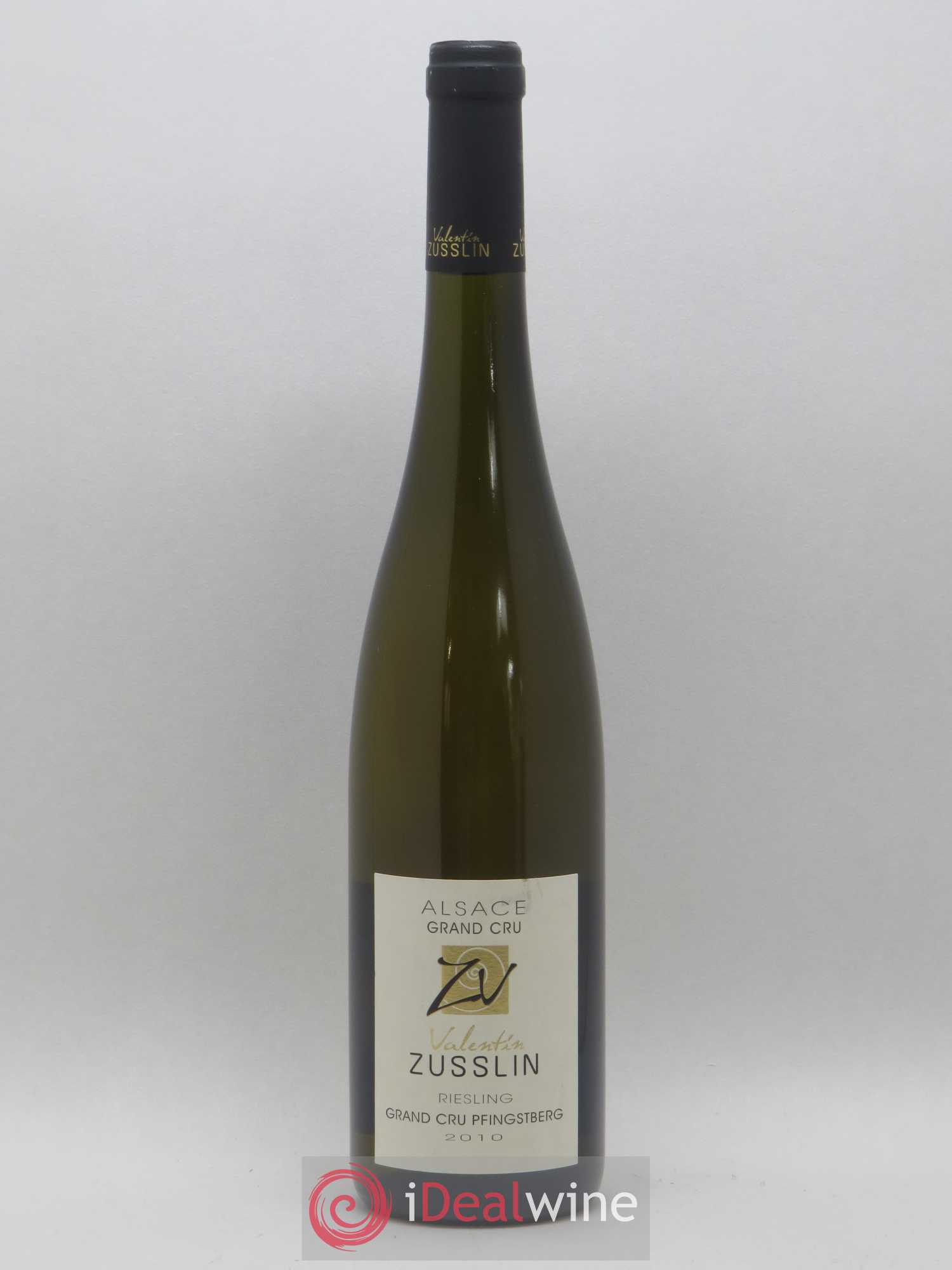 Alsace Riesling Grand Cru Pfingstberg Valentin Zusslin (Domaine) 2010 - Lot de 1 bouteille - 0