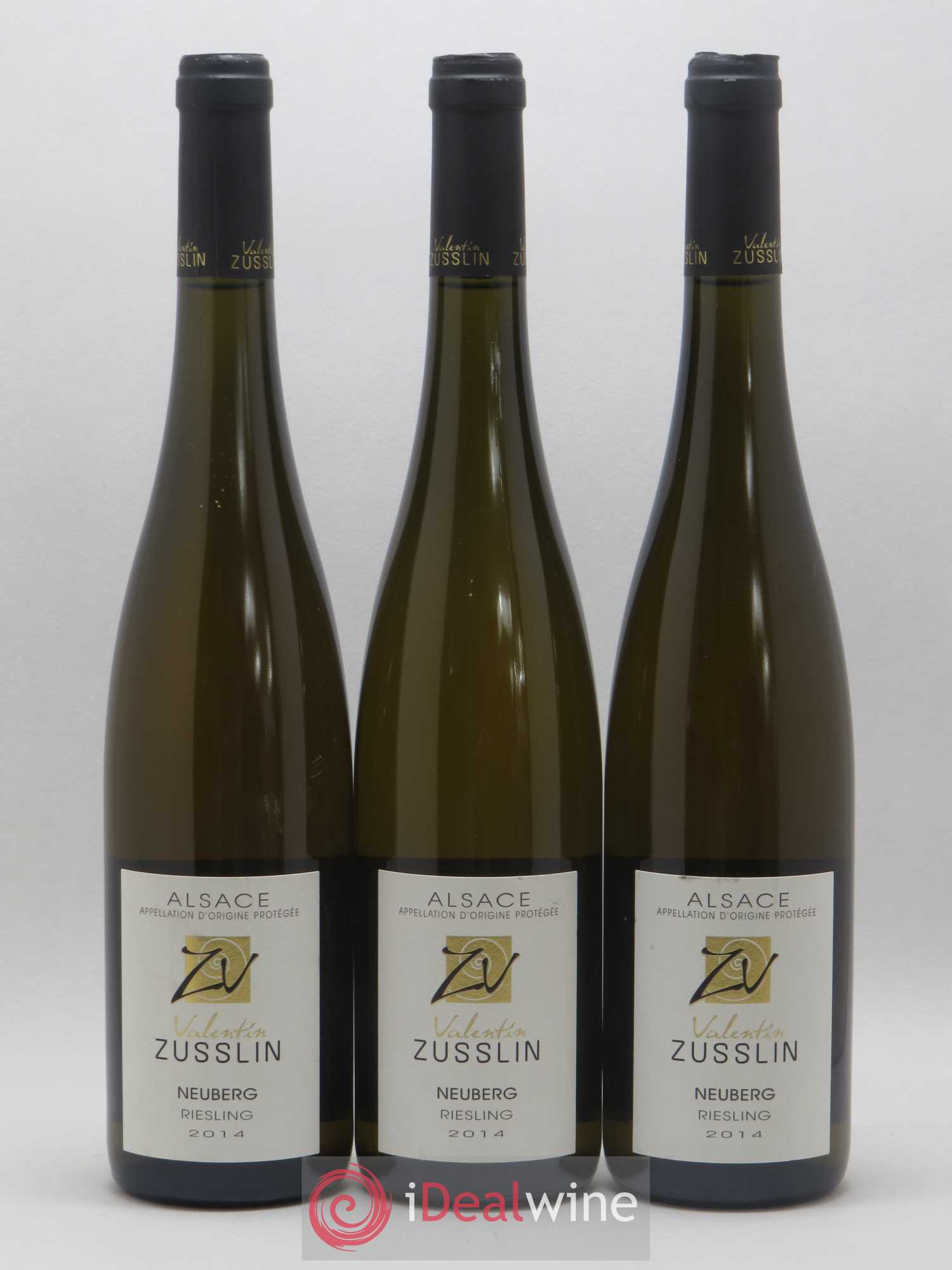 Alsace Riesling Neuberg Valentin Zusslin (Domaine) 2014 - Lot de 6 bouteilles - 2