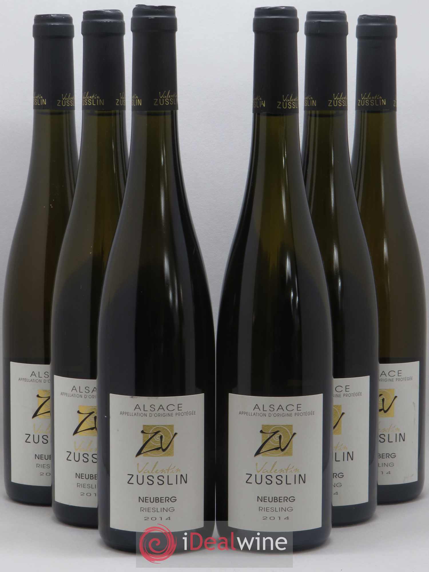 Alsace Riesling Neuberg Valentin Zusslin (Domaine) 2014 - Lot de 6 bouteilles - 0