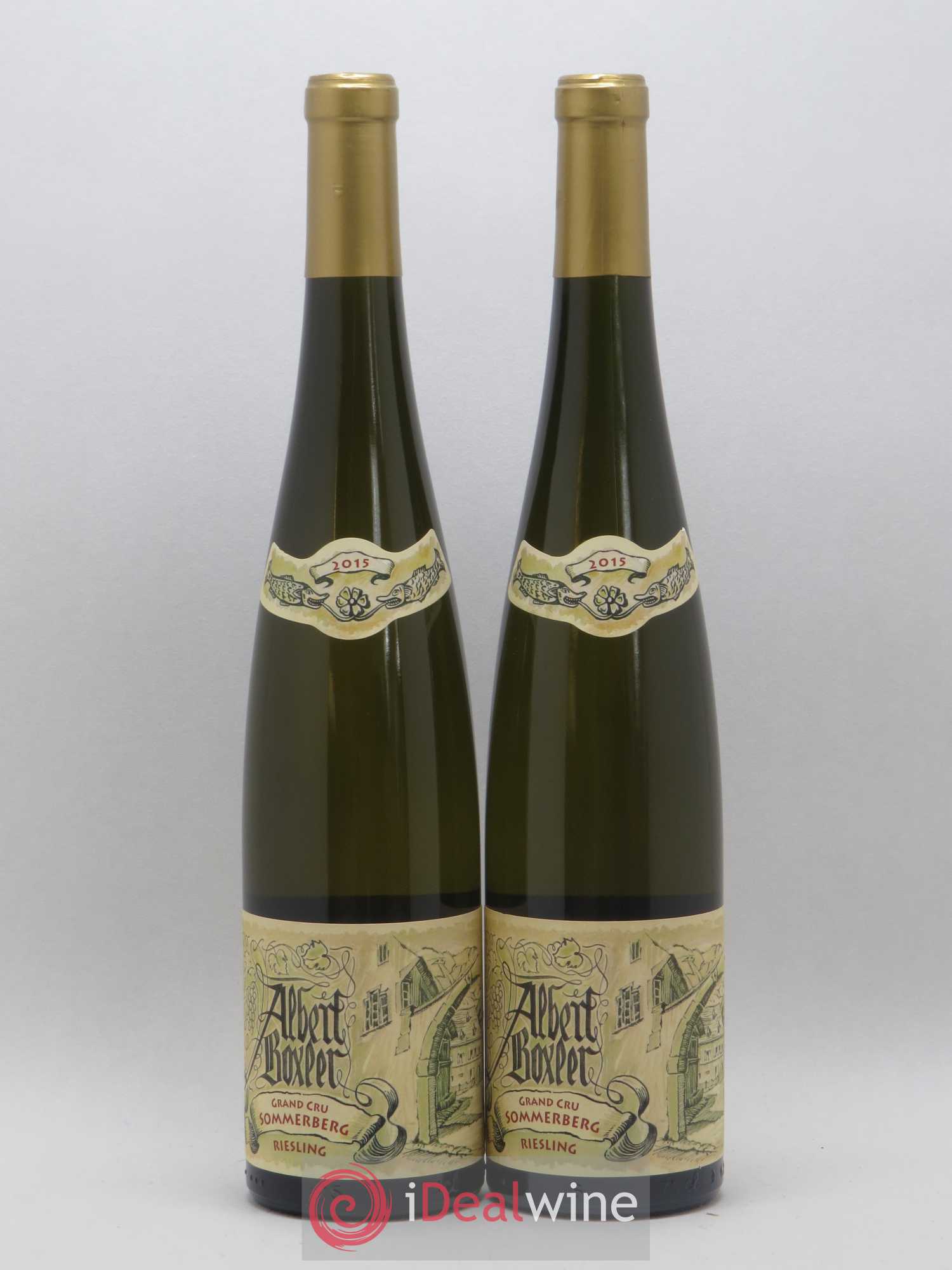 Riesling Grand Cru Sommerberg Albert Boxler 2015 - Lot de 2 bouteilles - 0