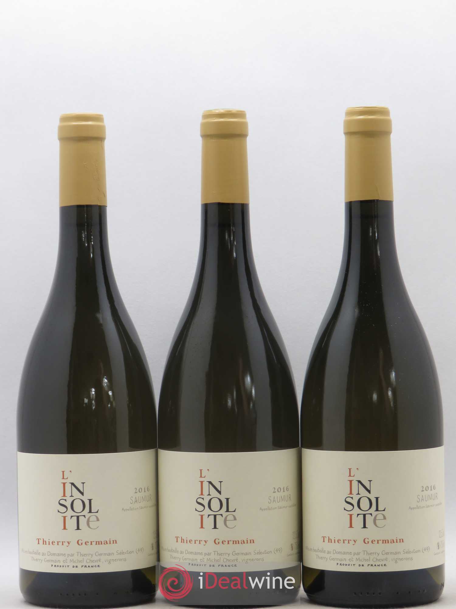 Saumur Insolite Domaine des Roches Neuves - Thierry Germain 2016 - Lot de 6 bouteilles - 1