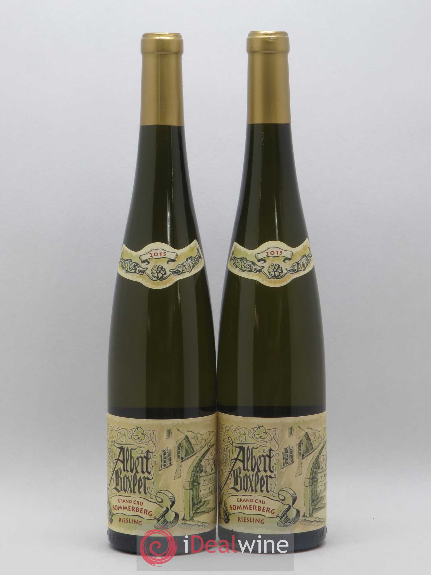 Riesling Grand Cru Sommerberg Albert Boxler 2015 - Lot de 2 bouteilles - 0