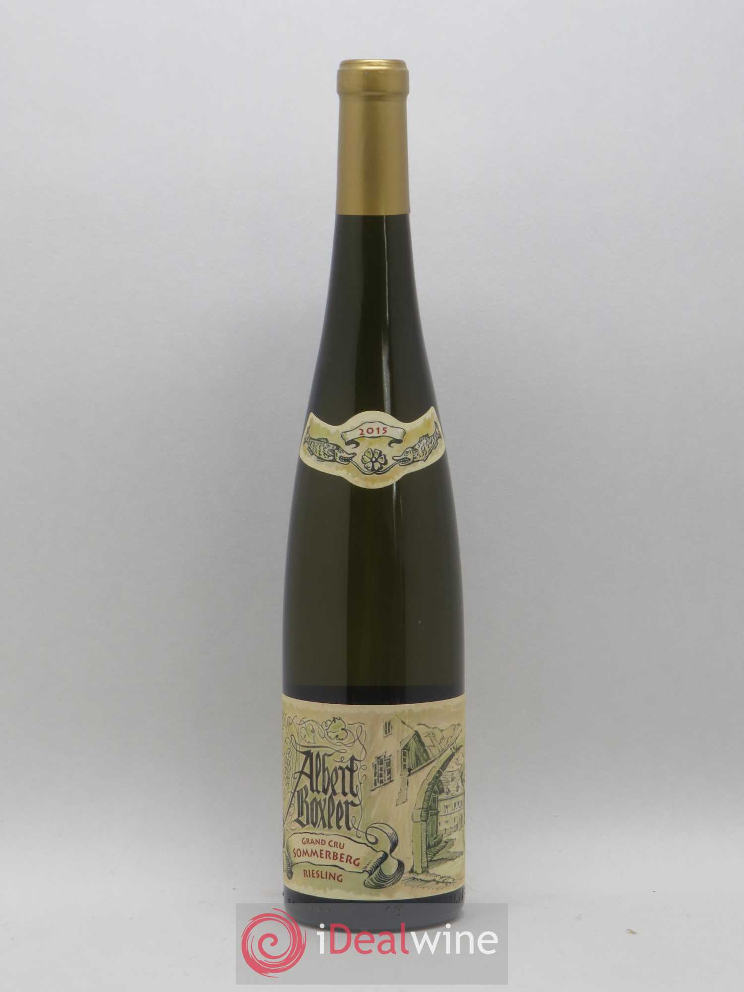 Riesling Grand Cru Sommerberg Albert Boxler 2015 - Lot de 1 bouteille - 0