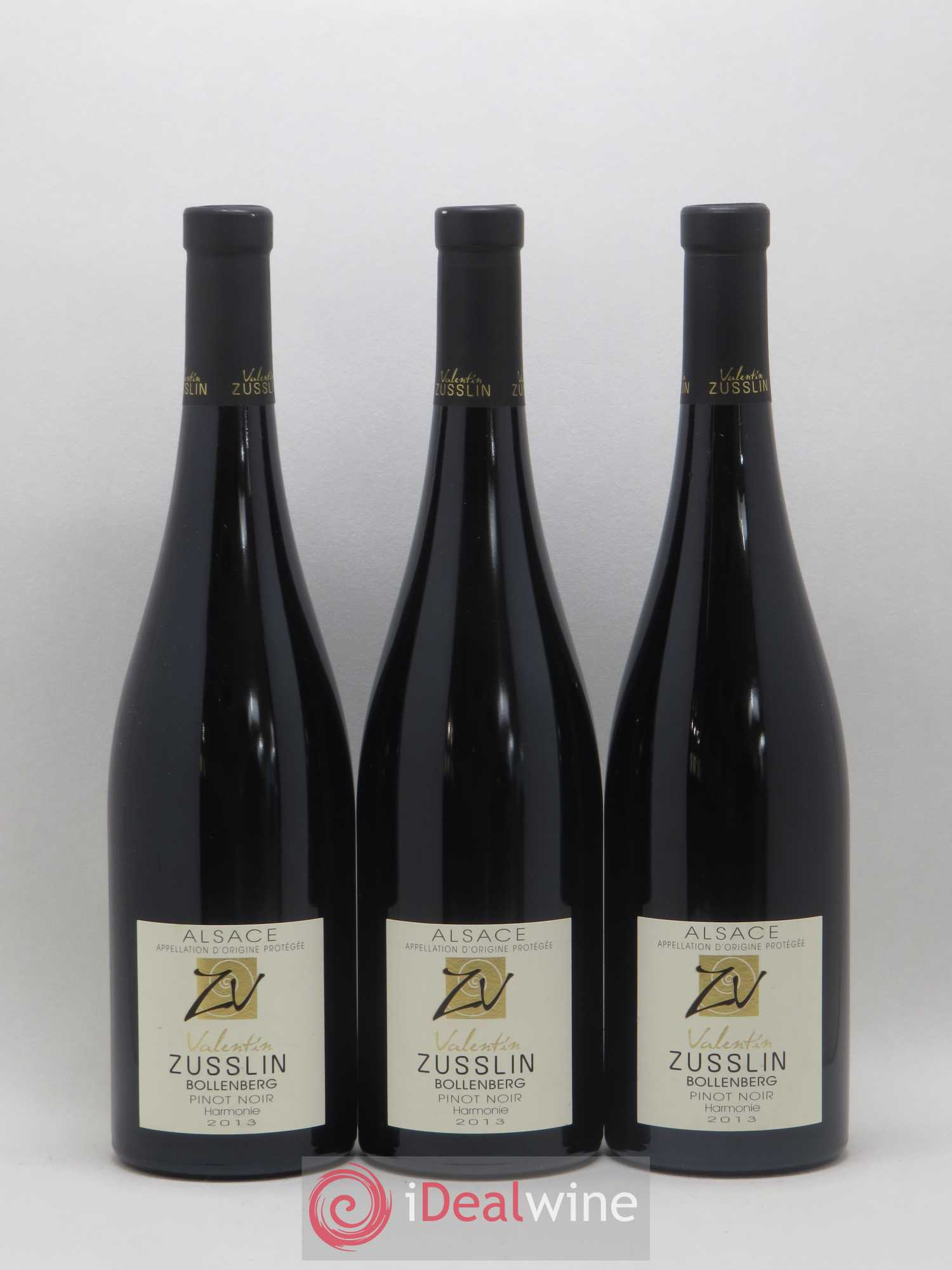Alsace Pinot Noir Bollenberg Harmonie Valentin Zusslin (Domaine) 2013 - Lot de 6 bouteilles - 1