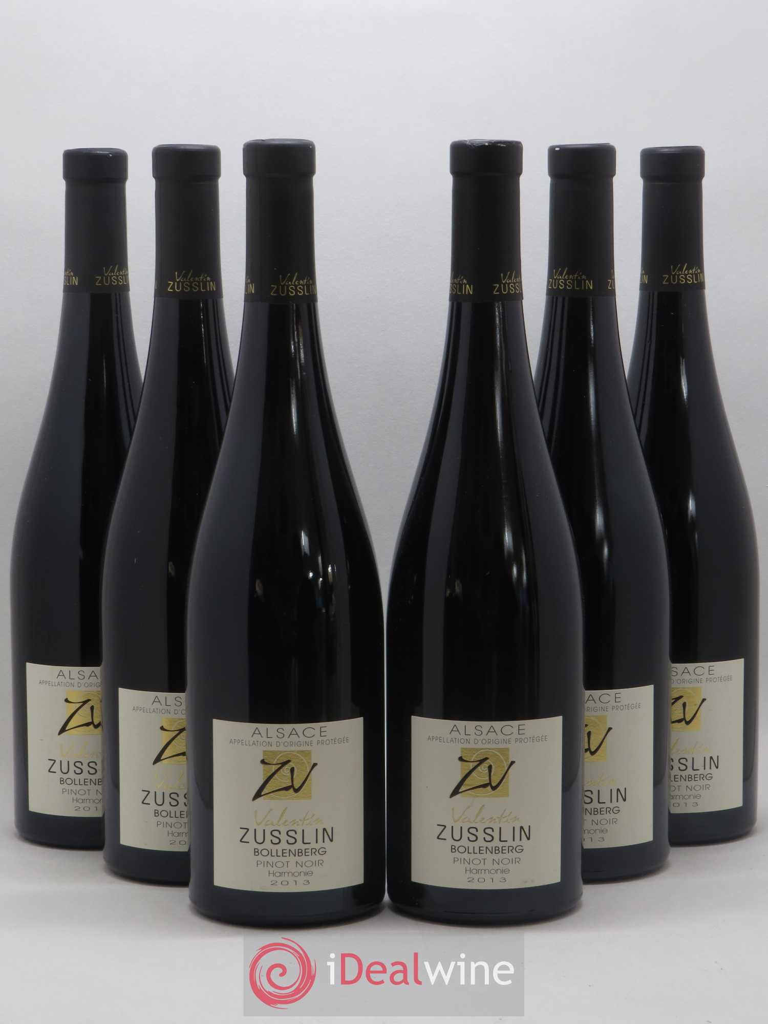 Alsace Pinot Noir Bollenberg Harmonie Valentin Zusslin (Domaine) 2013 - Lot de 6 bouteilles - 0
