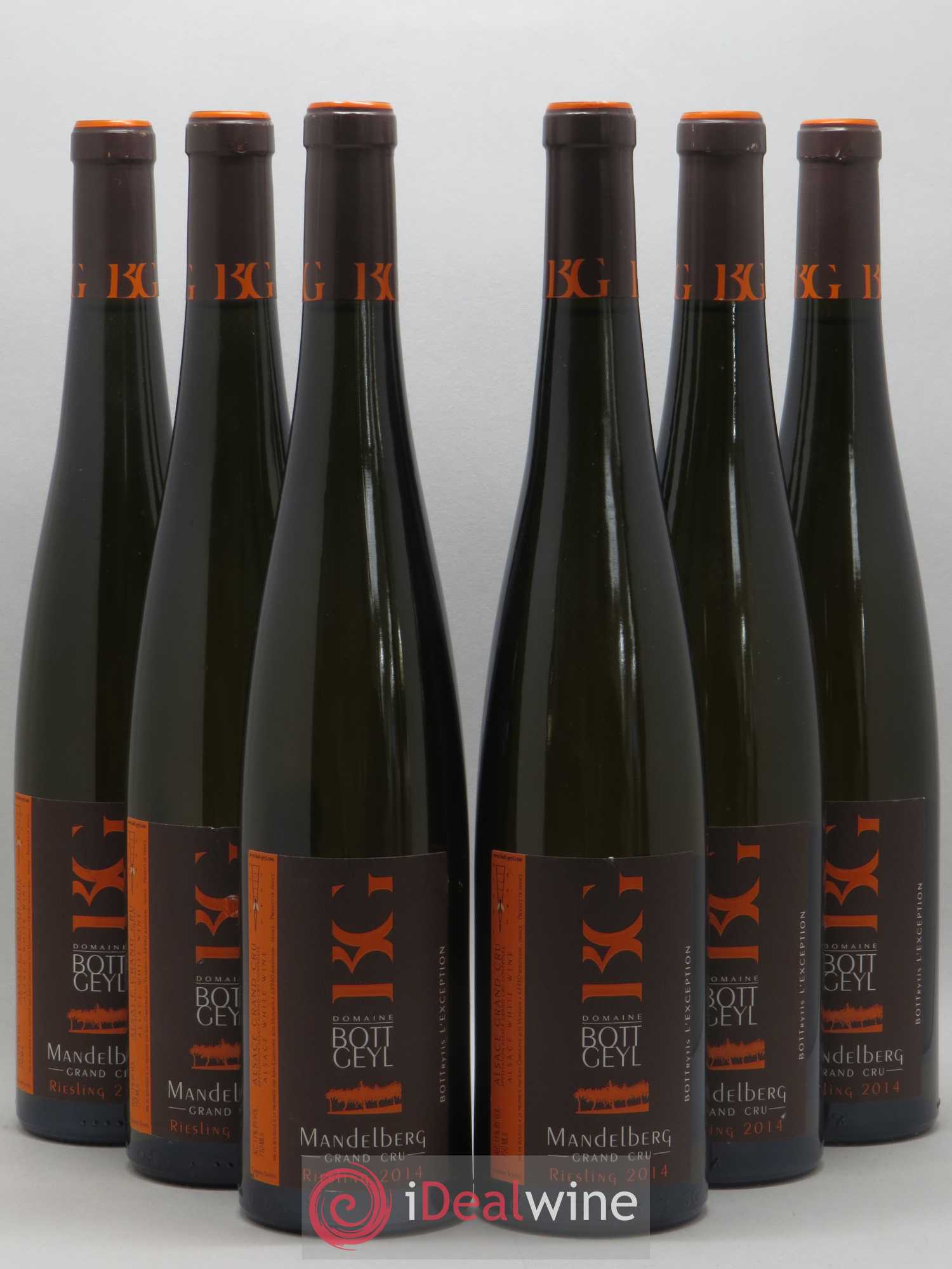 Alsace Riesling Grand Cru Mandelberg Bott-Geyl (Domaine) 2014 - Lot de 6 bouteilles - 0
