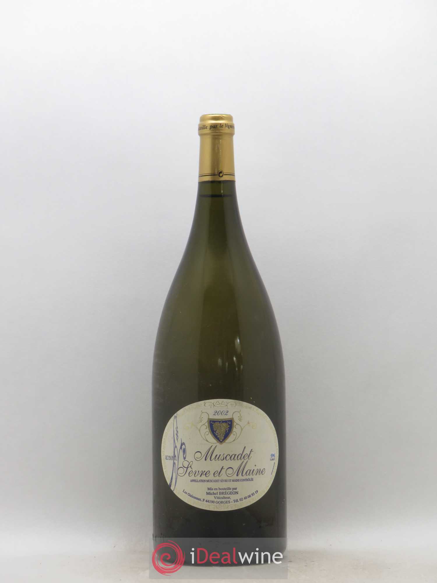 Muscadet-Sèvre-et-Maine Michel Brégeon 2002 - Posten von 1 Magnum - 0