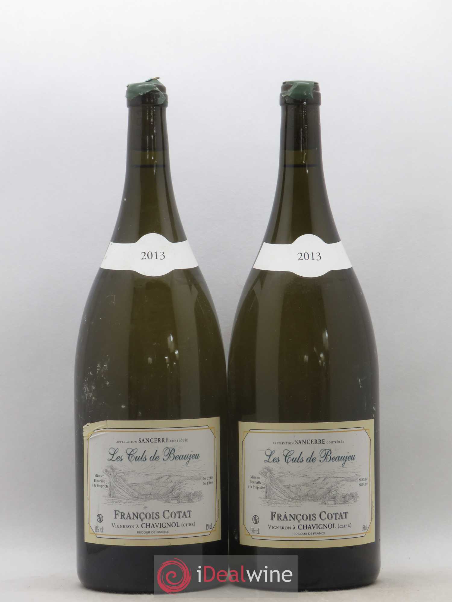 Sancerre Les Culs de Beaujeu François Cotat 2013 - Lot de 2 magnums - 0