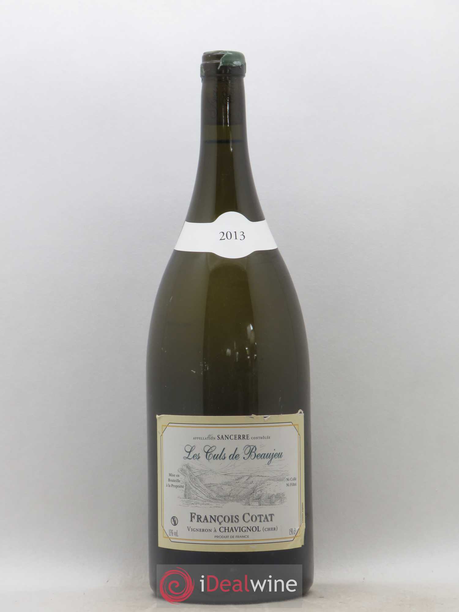 Sancerre Les Culs de Beaujeu François Cotat 2013 - Lot de 1 magnum - 0