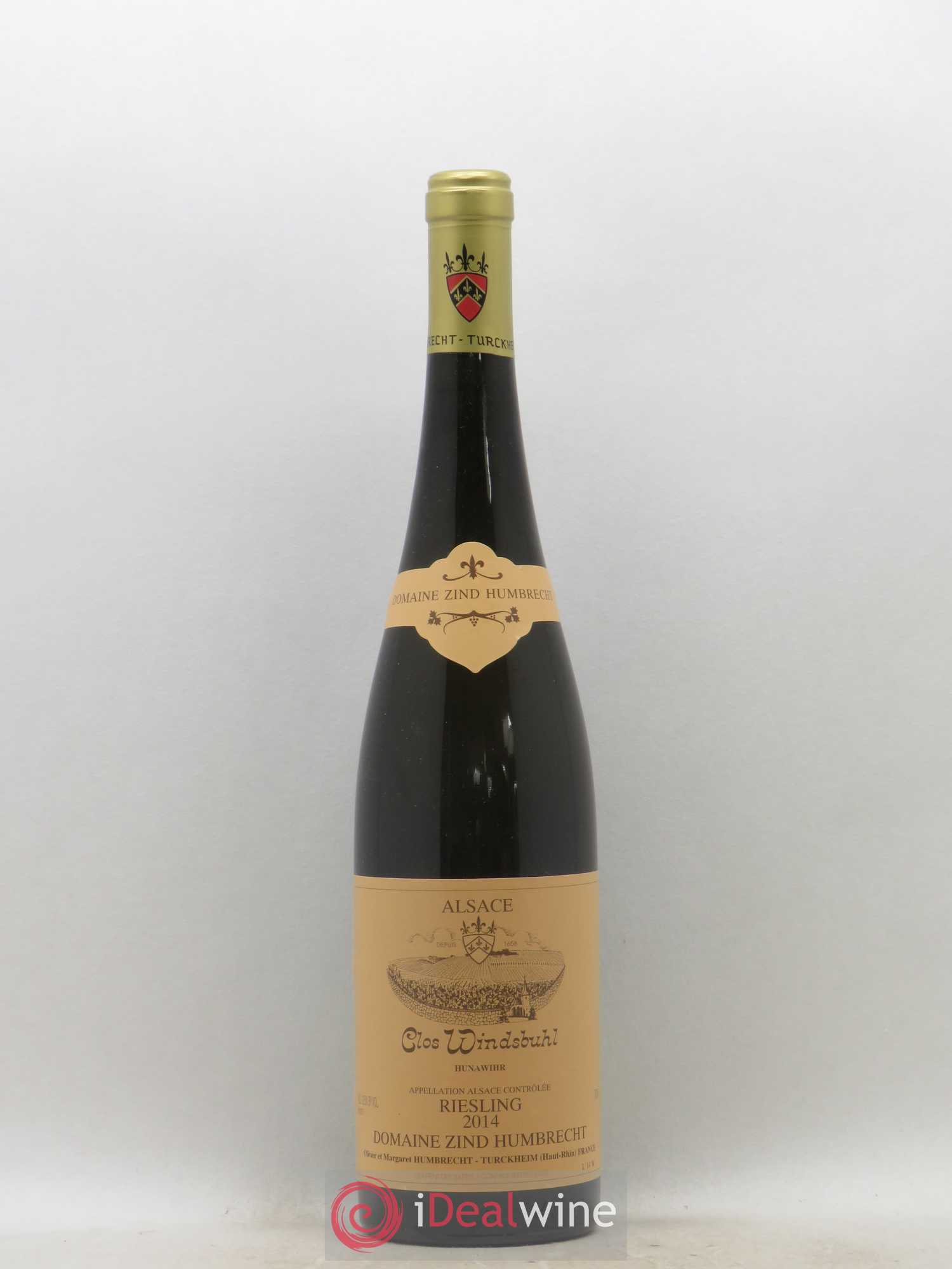 Alsace Riesling Clos Windsbuhl Zind-Humbrecht (Domaine) 2014 - Lot de 1 bouteille - 0