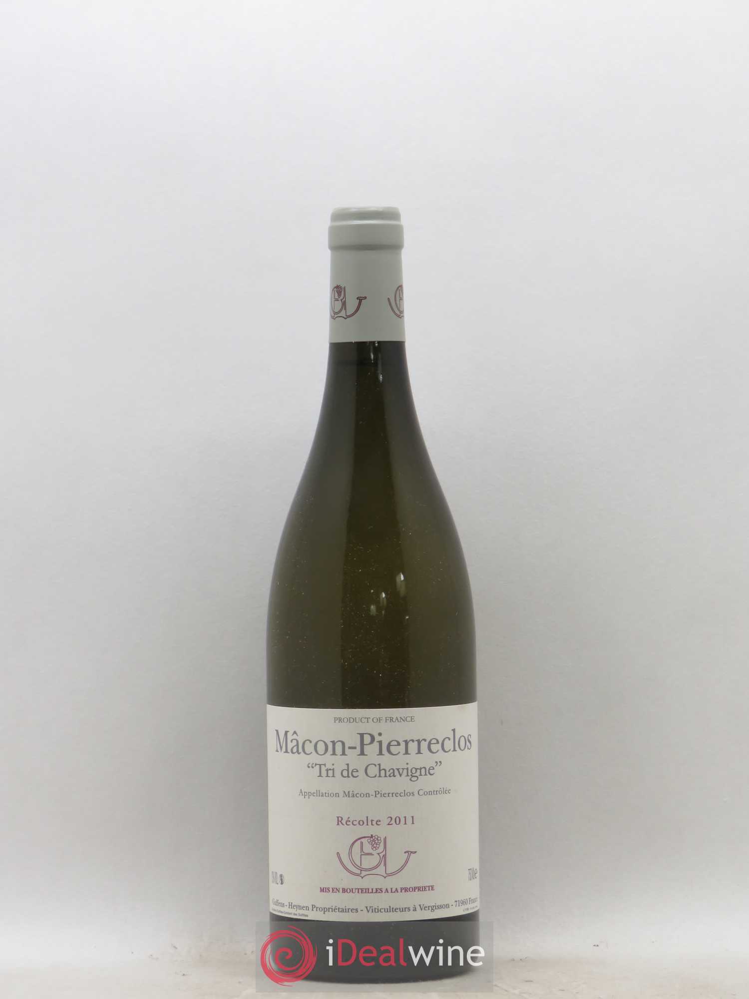 Mâcon-Pierreclos Tri de Chavigne Guffens-Heynen 2011 - Lot de 1 bouteille - 0