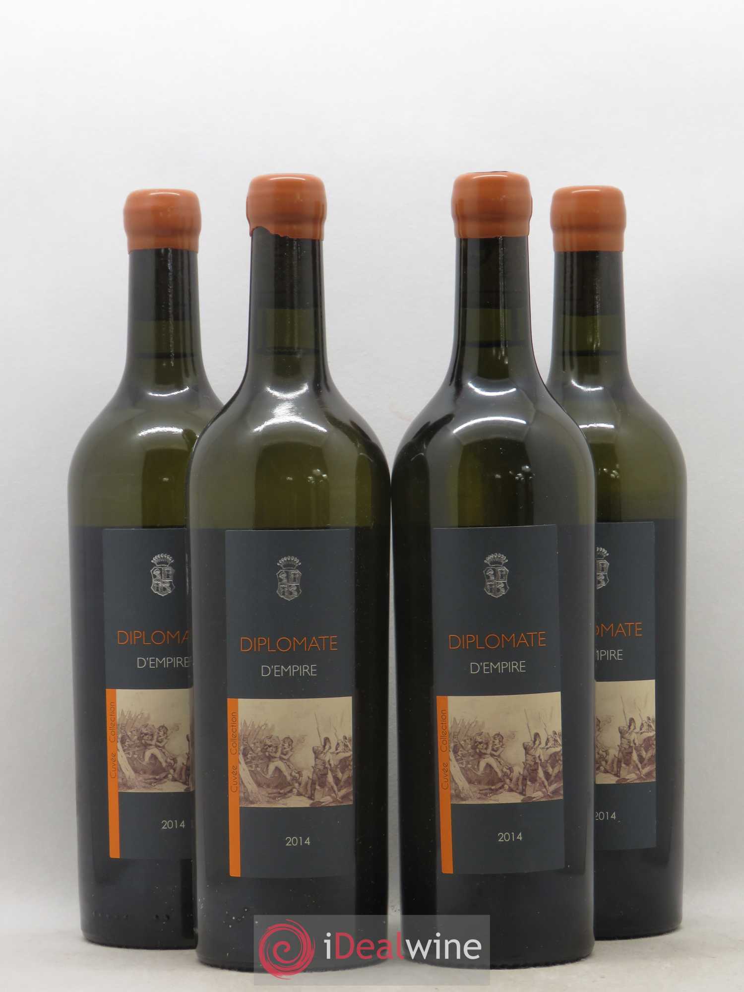 Vin de France Diplomate d'Empire Comte Abbatucci (Domaine) 2014 - Lotto di 4 bottiglie - 0