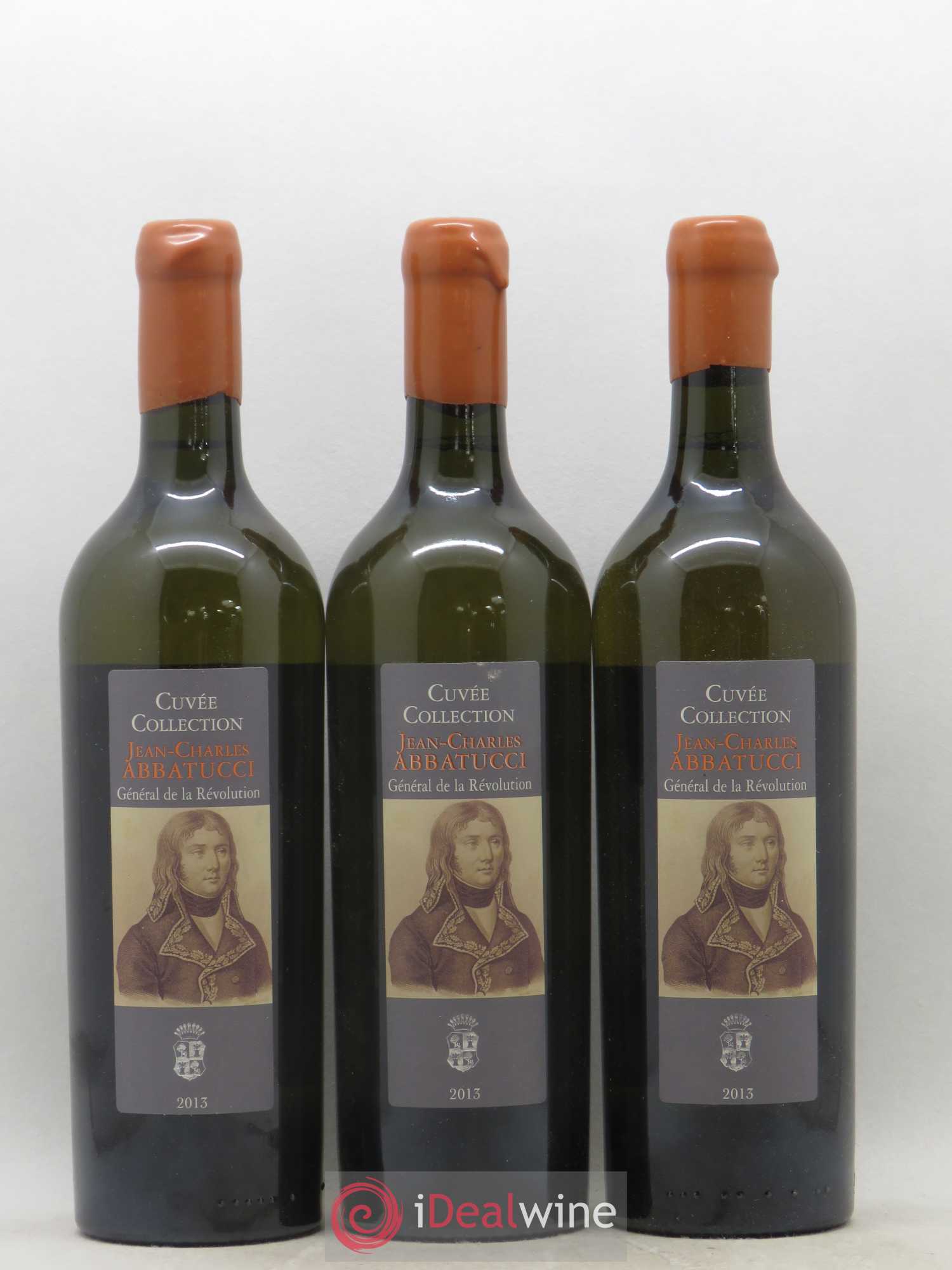 Vin de France Général de la Révolution Comte Abbatucci (Domaine) Cuvée Collection 2013 - Lot de 3 bouteilles - 0