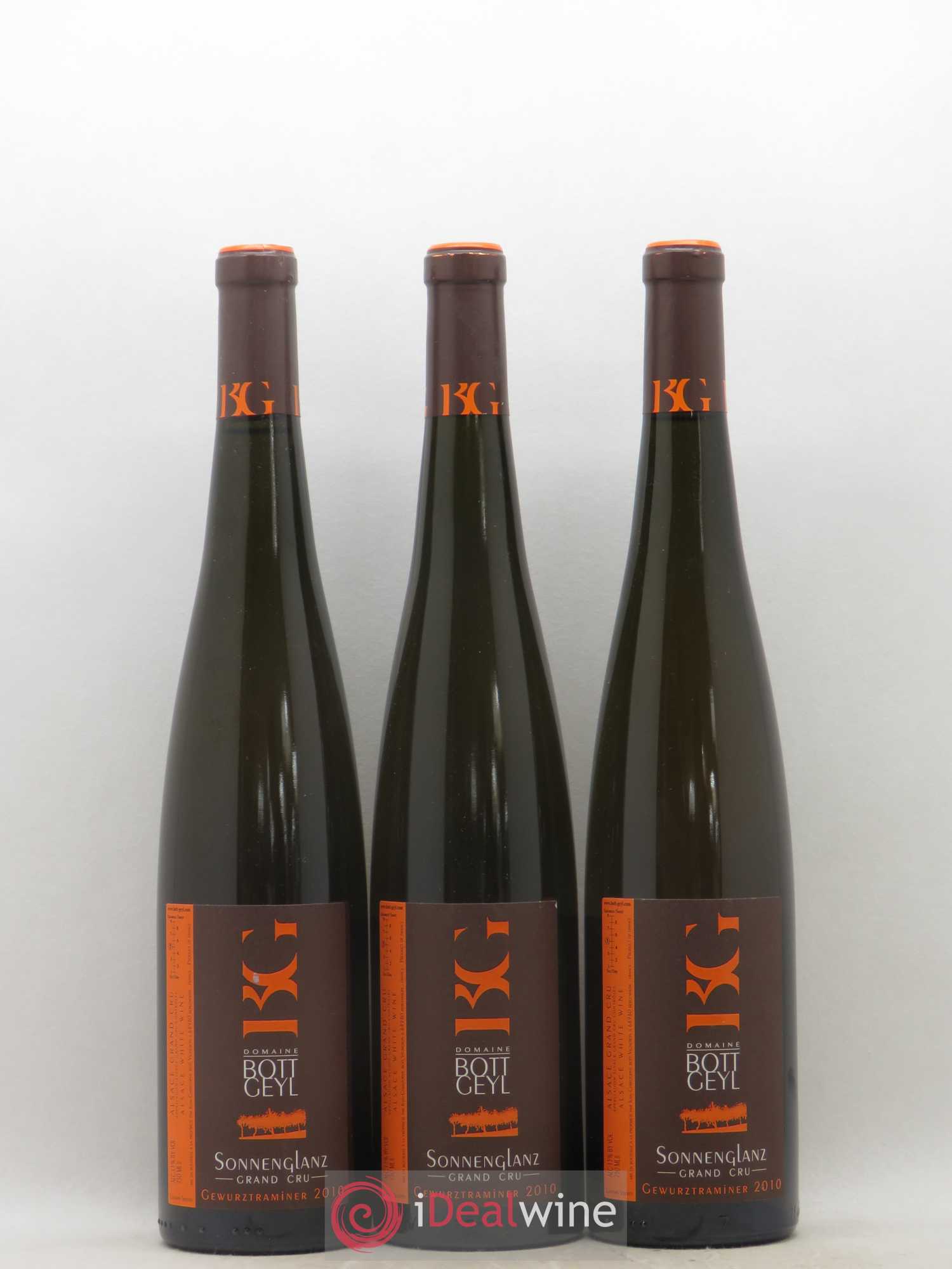 Alsace Gewurztraminer Grand Cru Sonnenglanz Bott-Geyl (Domaine) 2010 - Lot de 6 bouteilles - 2