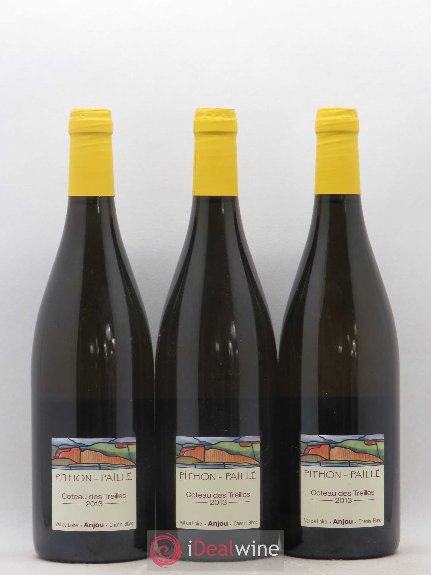 Anjou Coteau Des Treilles Pithon Paille 2013 - Posten von 3 Flaschen - 0