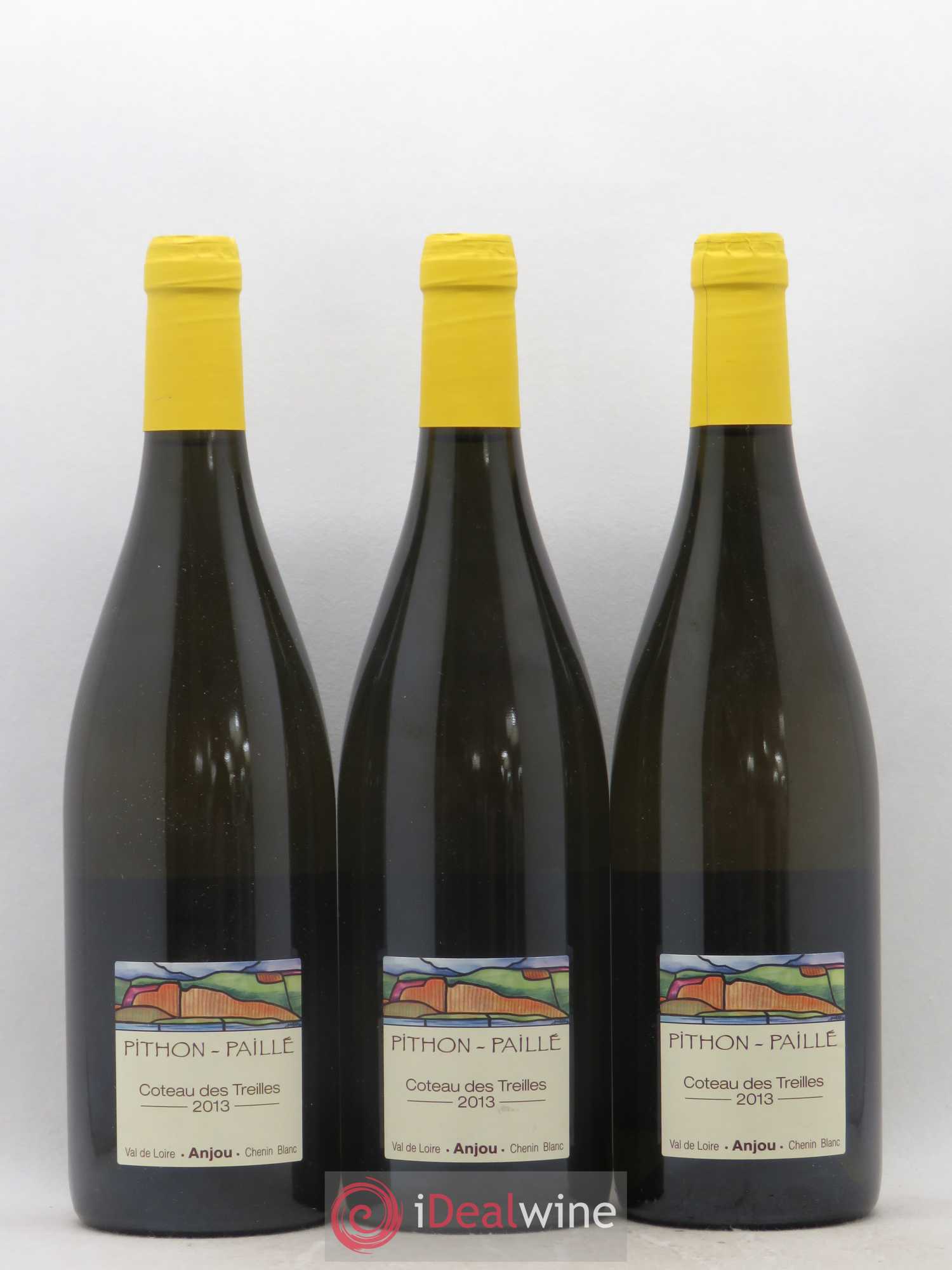 Anjou Coteau Des Treilles Pithon Paille 2013 - Posten von 3 Flaschen - 0