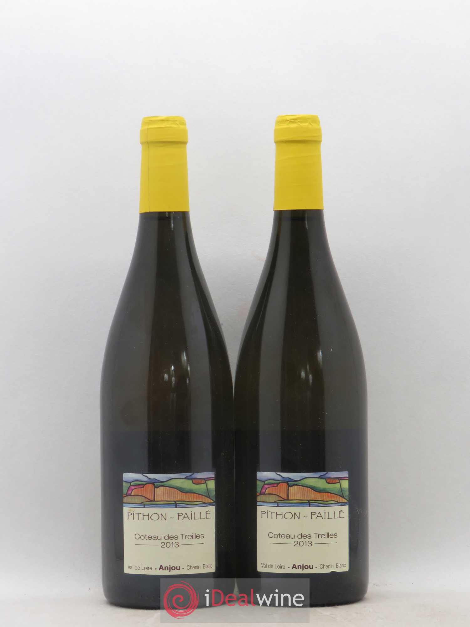 Anjou Coteau Des Treilles Pithon Paille 2013 - Posten von 2 Flaschen - 0