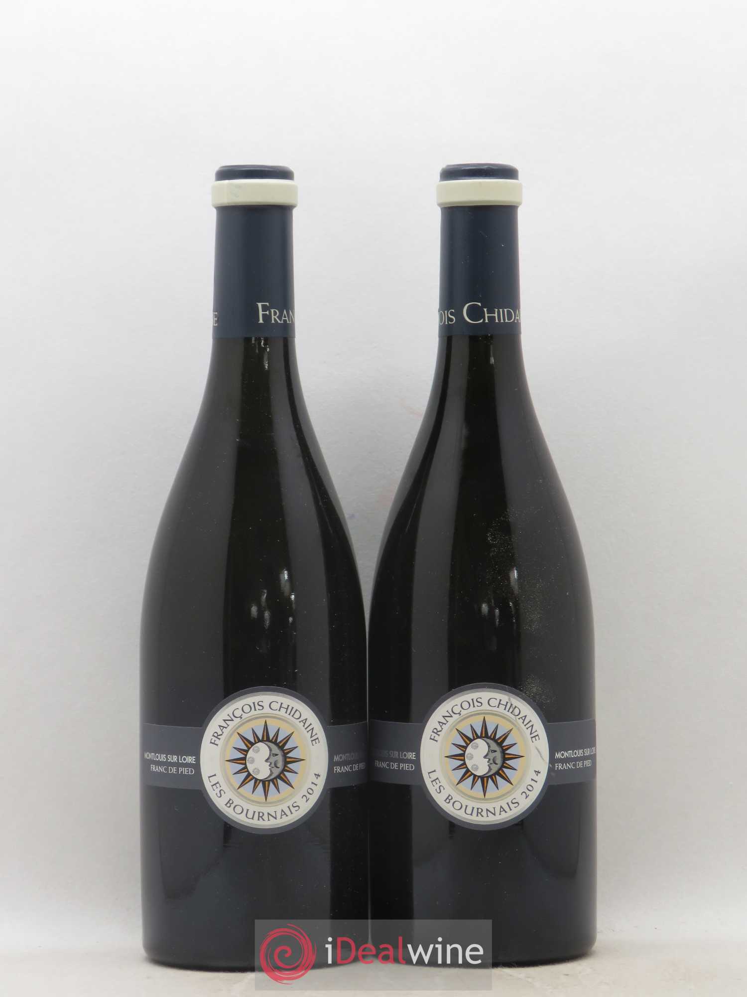 Montlouis-sur-Loire Les Bournais Franc de Pied François Chidaine 2014 - Lot de 2 bouteilles - 0