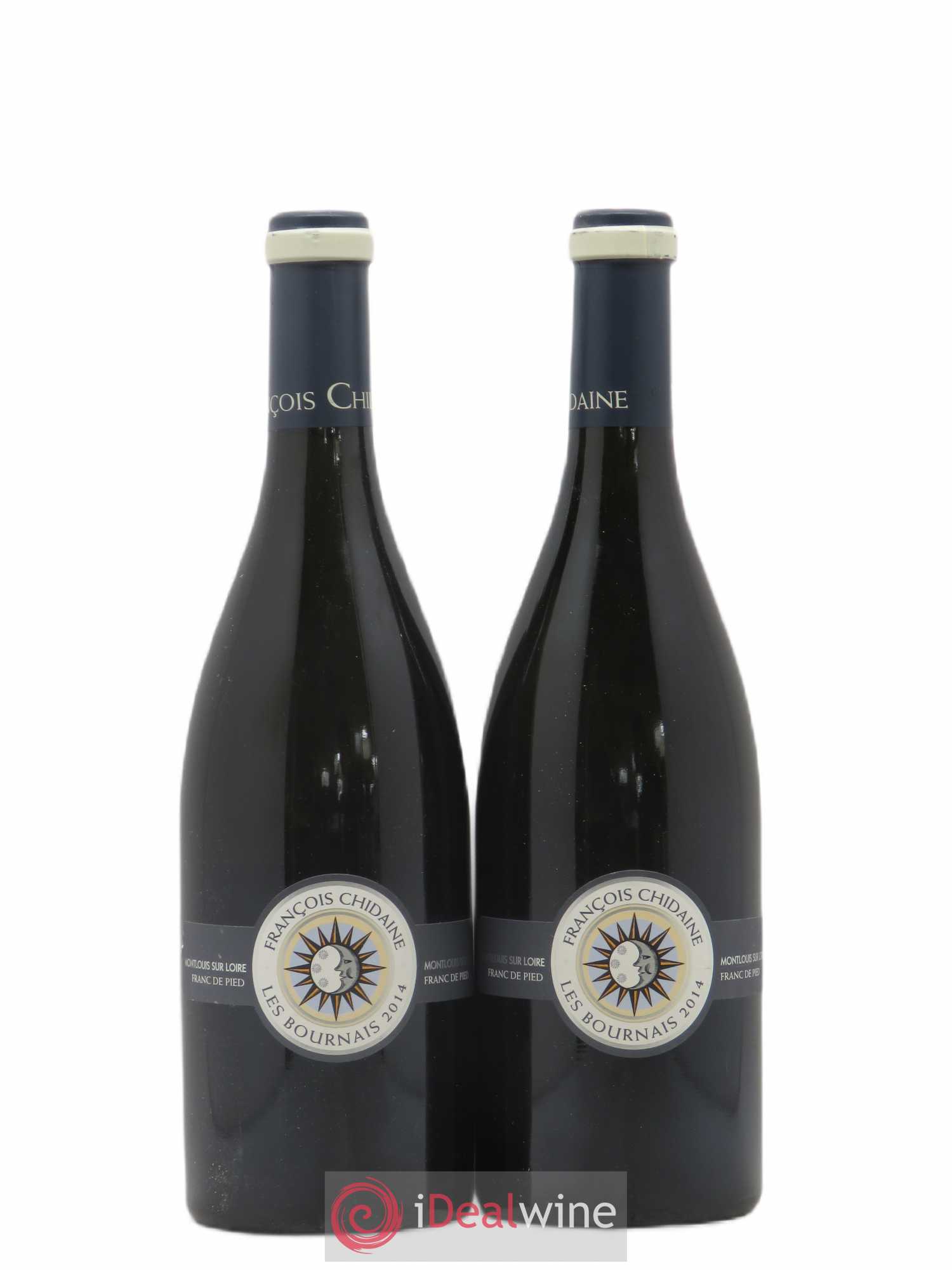 Montlouis-sur-Loire Les Bournais Franc de Pied François Chidaine 2014 - Lot de 2 bouteilles - 0