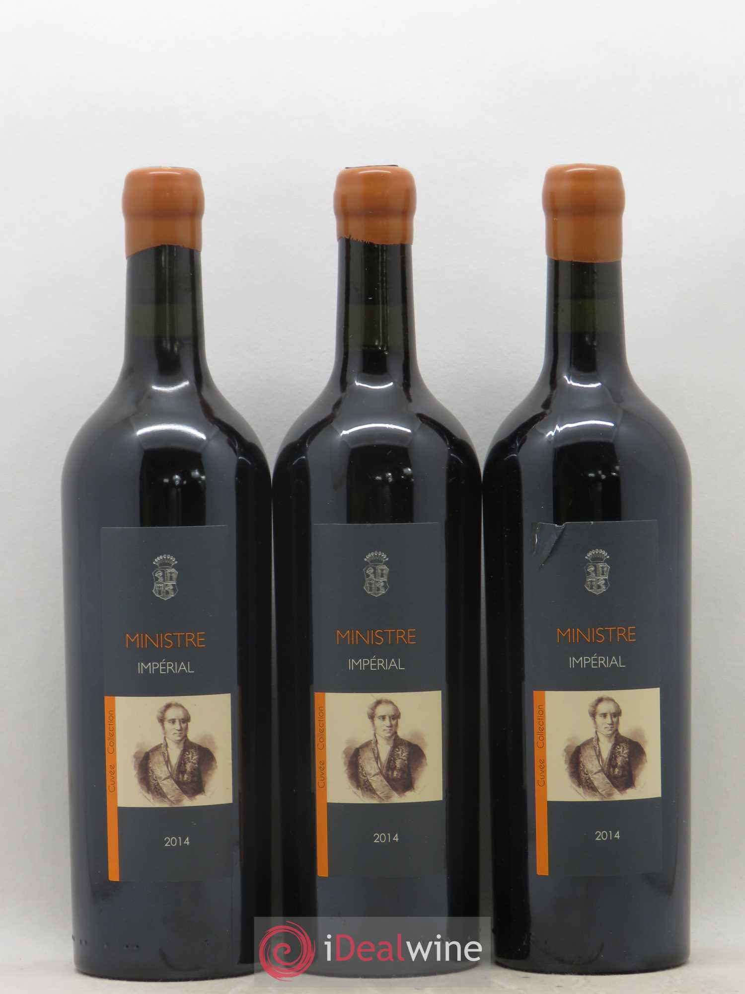Vin de France Ministre Impérial Cuvée Collection Comte Abbatucci (Domaine) Impérial 2014 - Lot de 3 bouteilles - 0