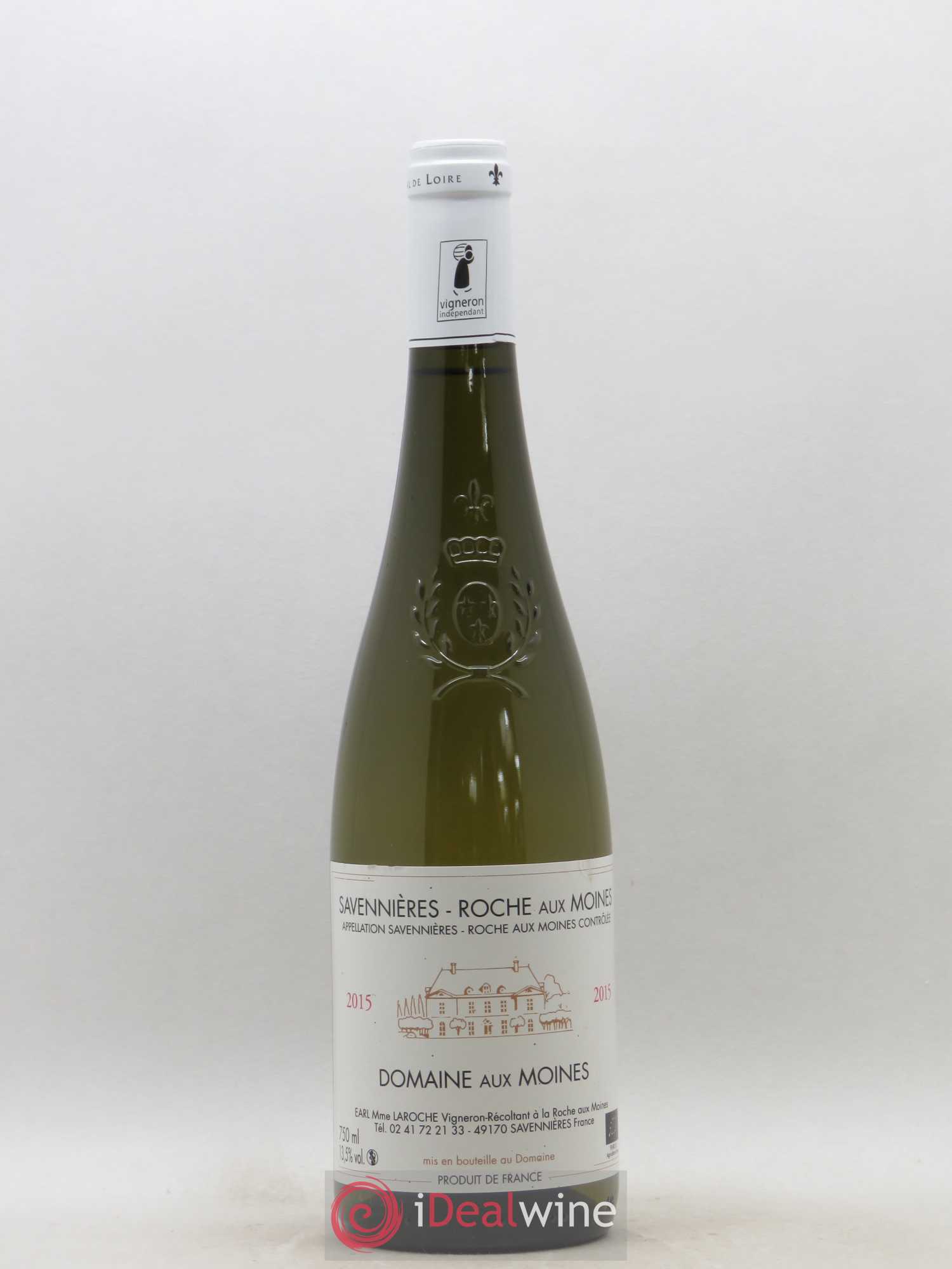 Savennières Roche aux Moines Domaine aux Moines T. Laroche 2015 - Posten von 1 Flasche - 0