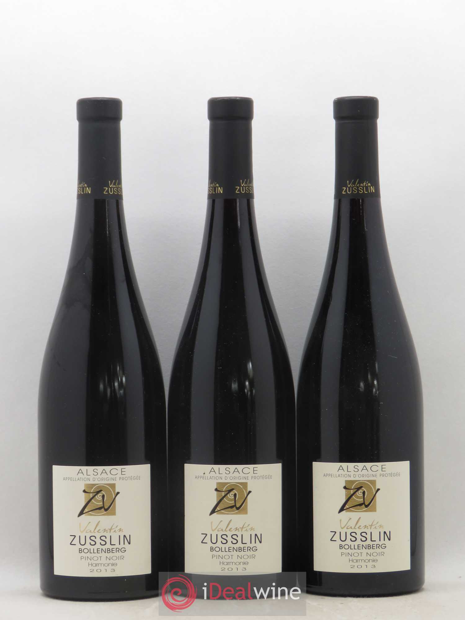 Alsace Pinot Noir Bollenberg Harmonie Valentin Zusslin (Domaine) 2013 - Lot de 3 bouteilles - 0