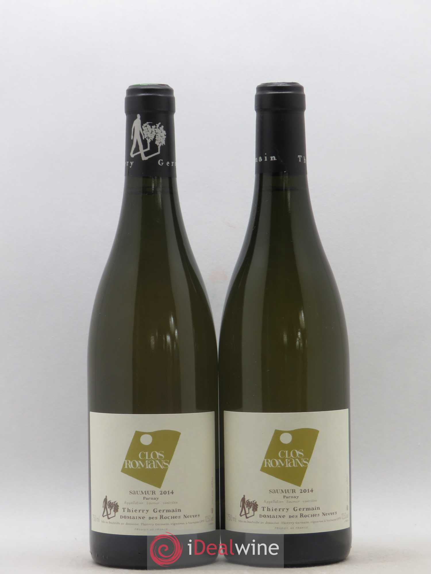 Saumur Clos Romans Domaine des Roches Neuves - Thierry Germain 2014 - Lot de 2 bouteilles - 0