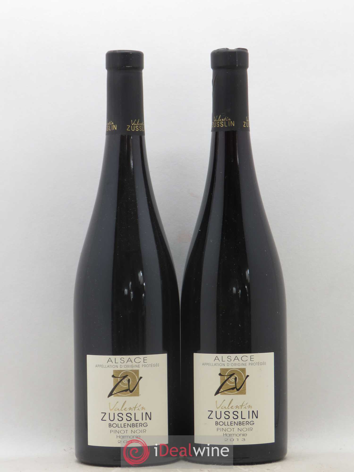 Alsace Pinot Noir Bollenberg Harmonie Valentin Zusslin (Domaine) 2013 - Lot de 2 bouteilles - 0