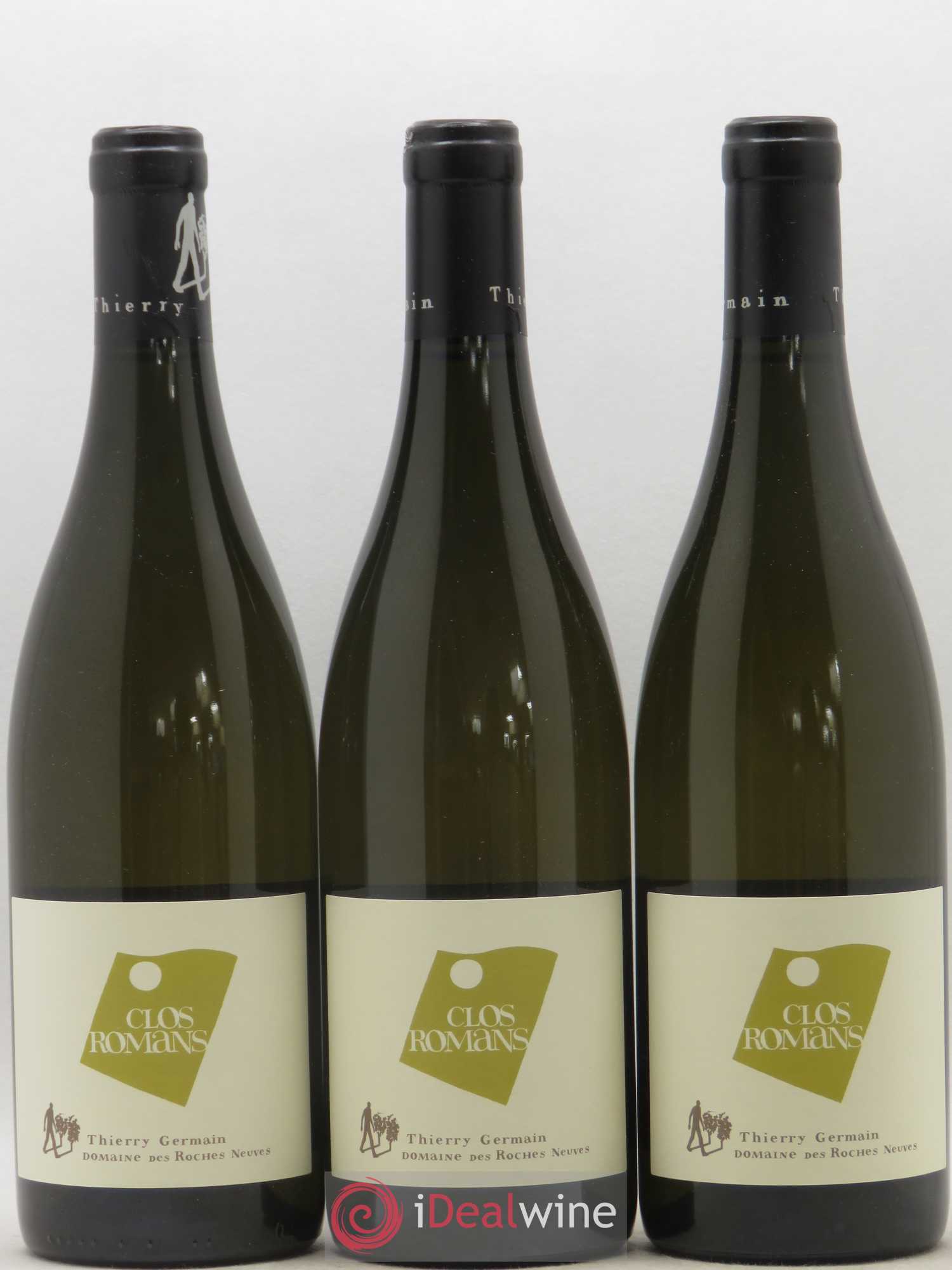 Saumur Clos Romans Domaine des Roches Neuves - Thierry Germain 2016 - Lot de 3 bouteilles - 0