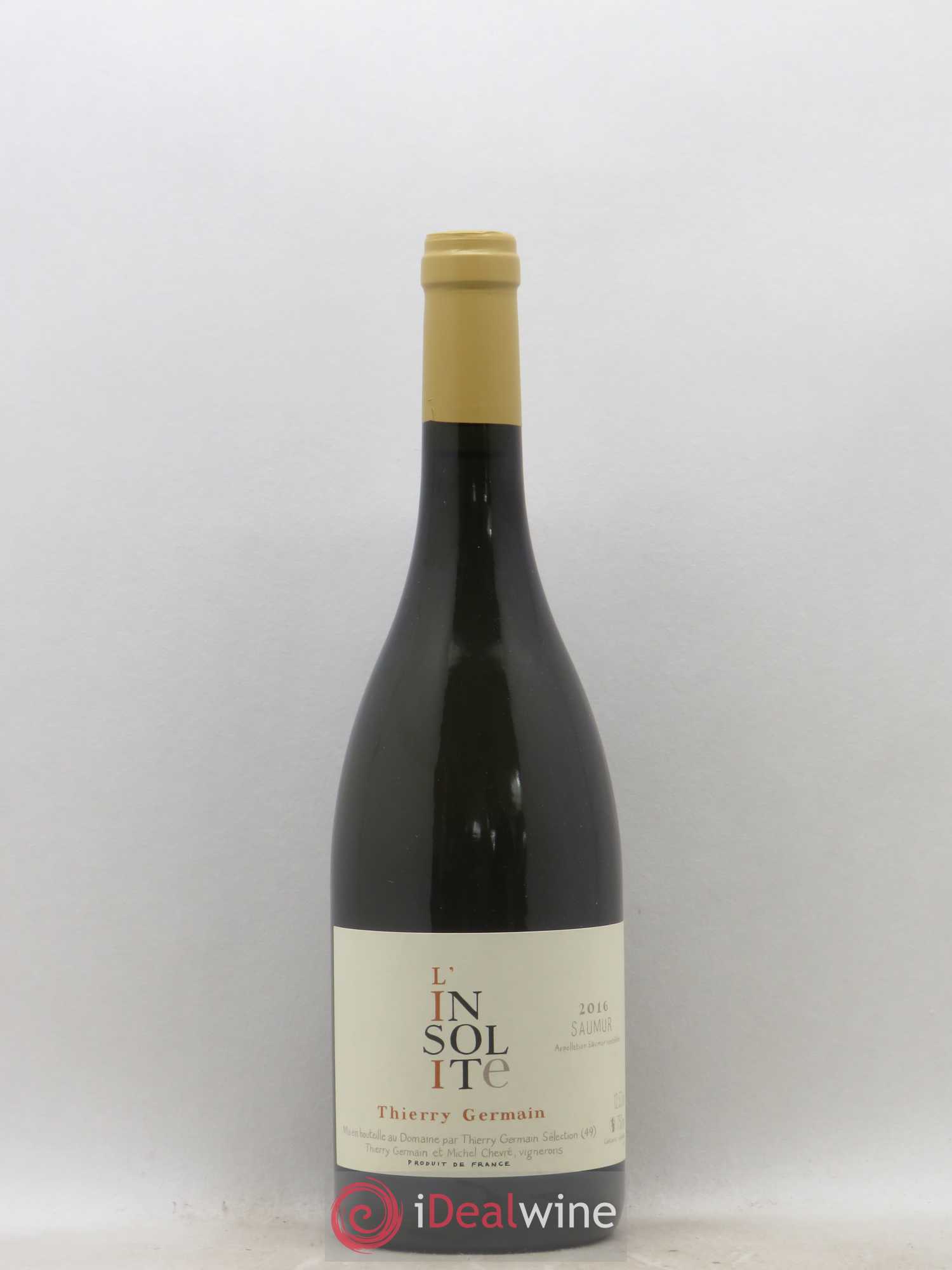 Saumur Insolite Domaine des Roches Neuves - Thierry Germain 2016 - Lot de 1 bouteille - 0