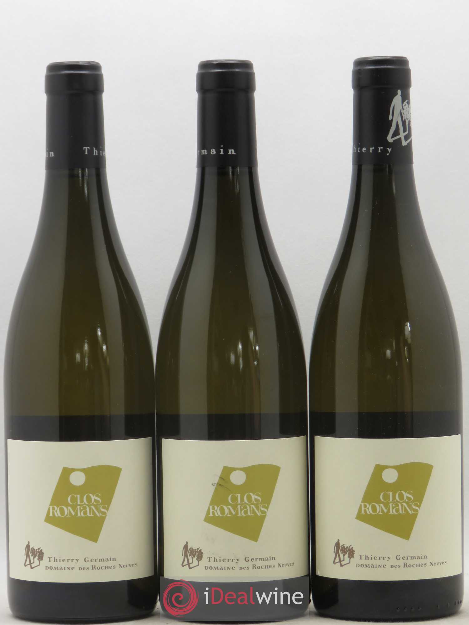 Saumur Clos Romans Domaine des Roches Neuves - Thierry Germain 2018 - Lot de 3 bouteilles - 0
