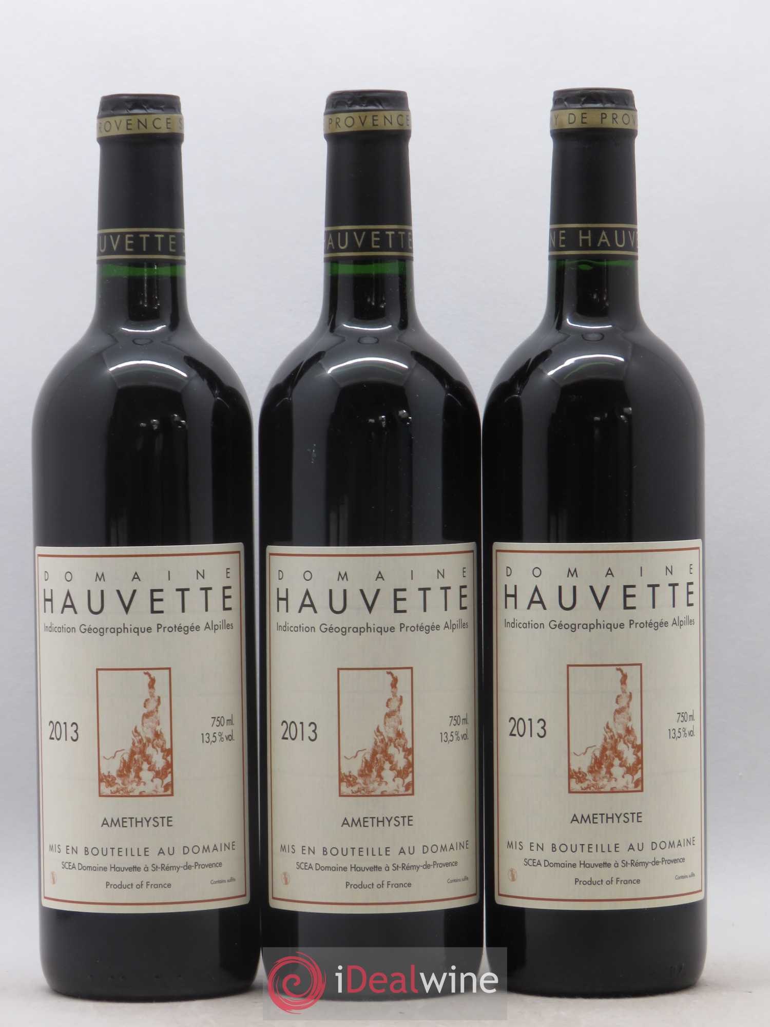 Alpilles Améthyste Hauvette (Domaine) 2013 - Lot de 6 bouteilles - 1