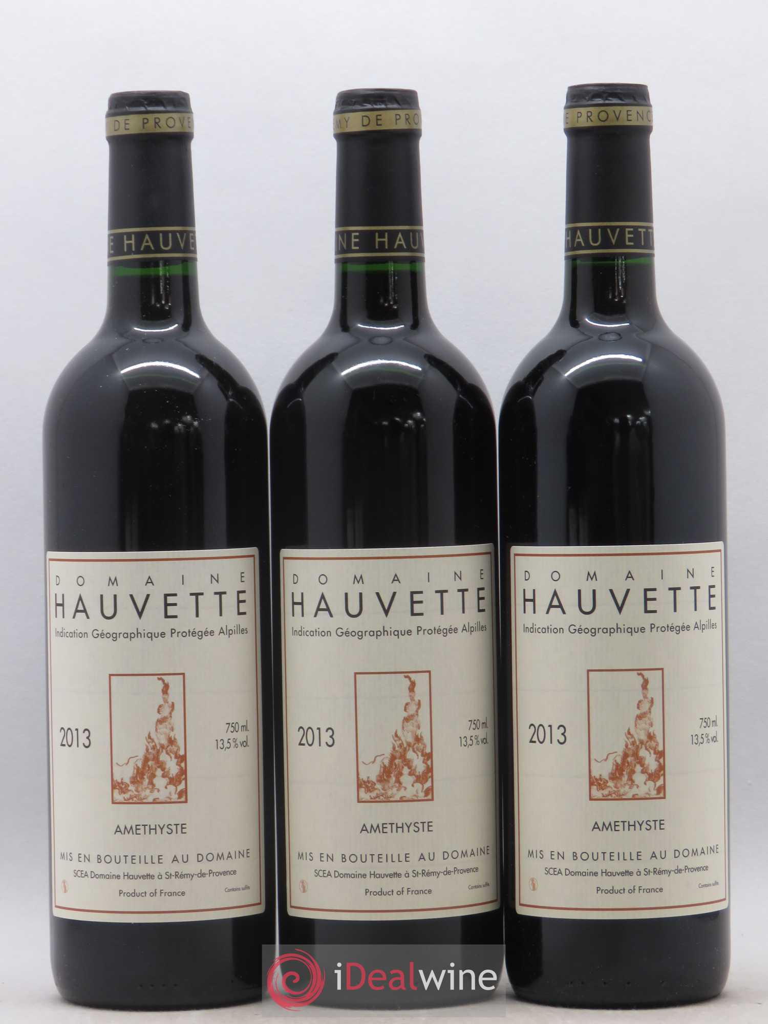 Alpilles Améthyste Hauvette (Domaine) 2013 - Lot de 6 bouteilles - 1