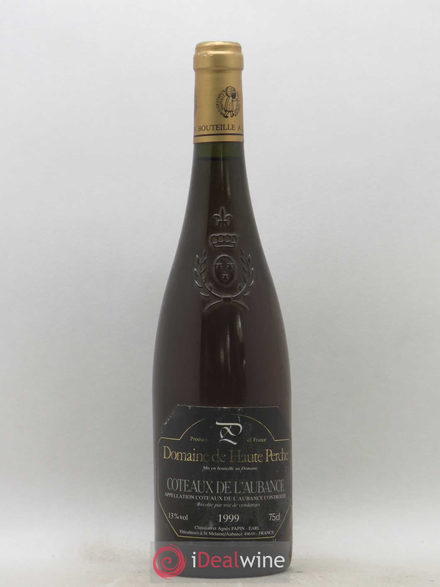 Coteaux de l'Aubance Domaine de Haute Perché 1999 - Lotto di 1 bottiglia - 0
