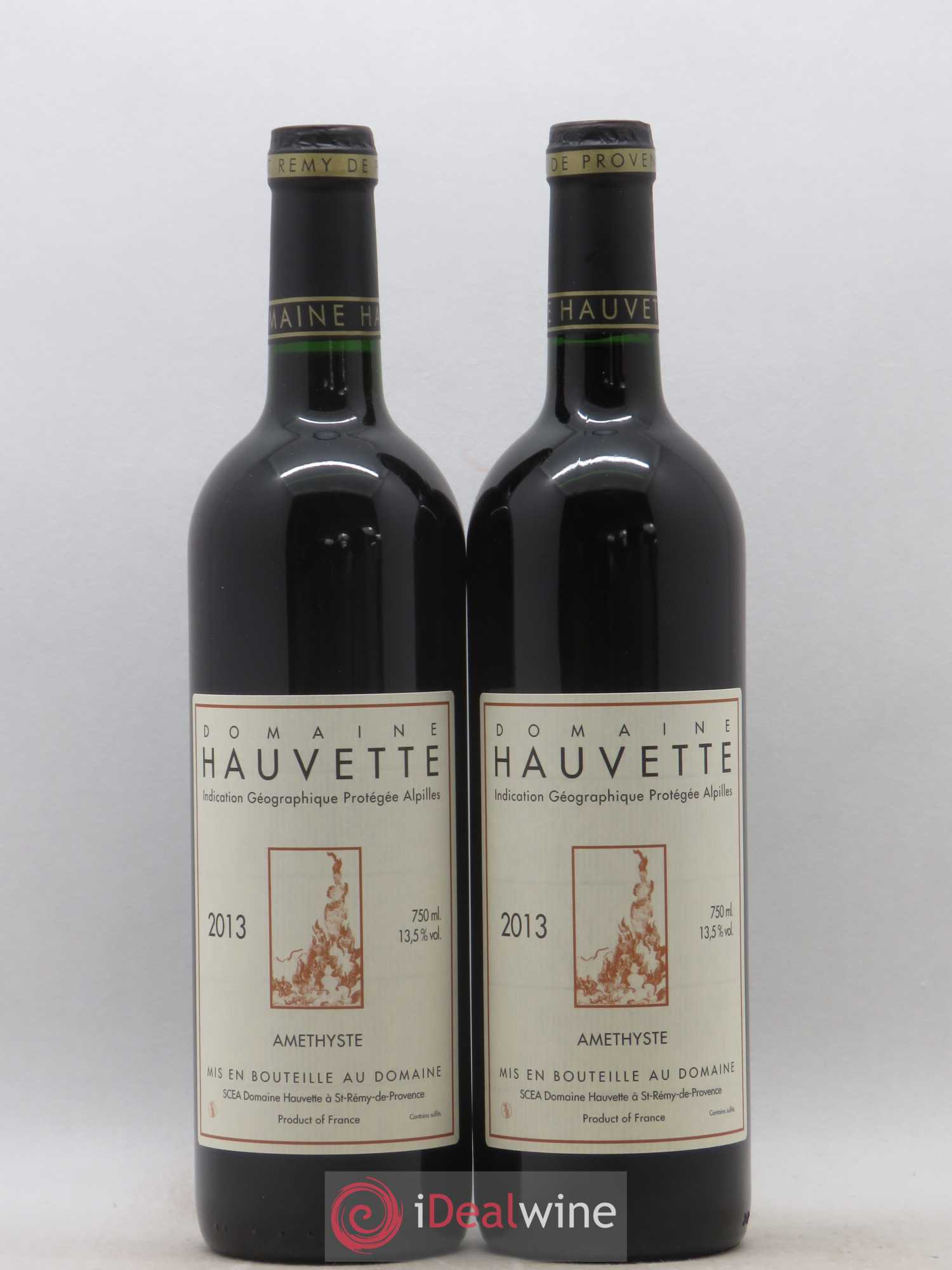 Alpilles Améthyste Hauvette (Domaine) 2013 - Lot de 2 bouteilles - 0