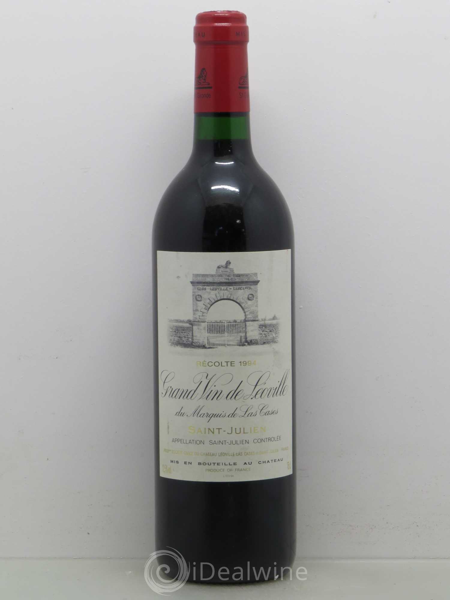 Château Léoville Las Cases 2ème Grand Cru Classé 1994 - Lot de 1 bouteille - 0