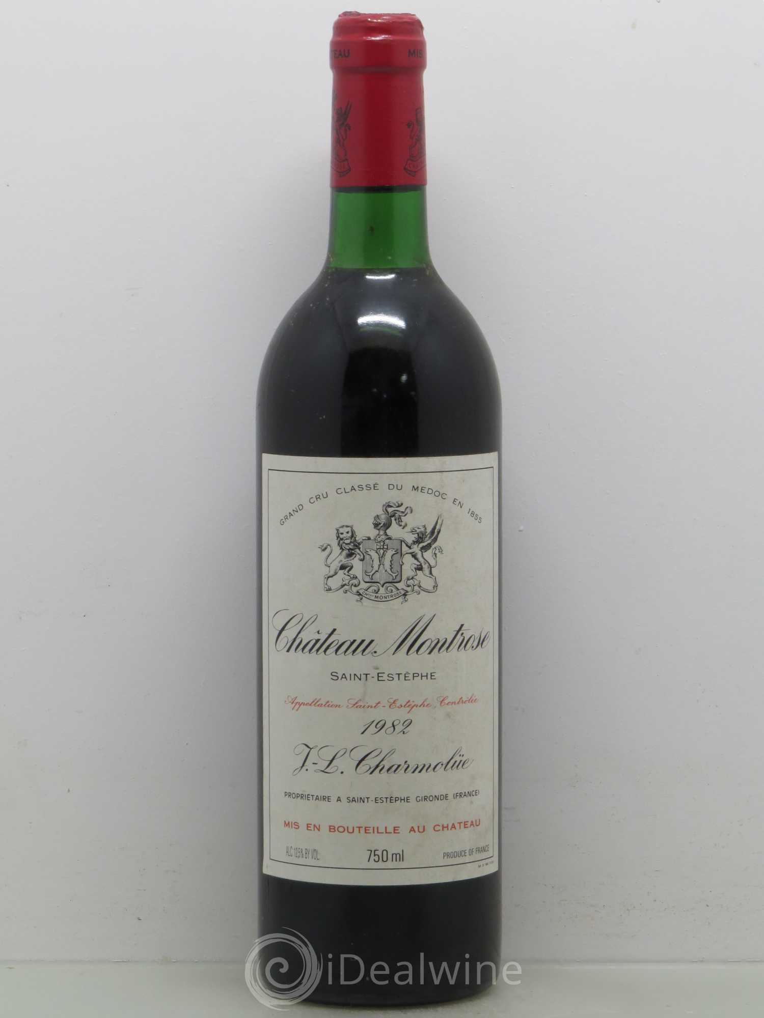 Château Montrose 2ème Grand Cru Classé 1982 - Lot de 1 bouteille - 0