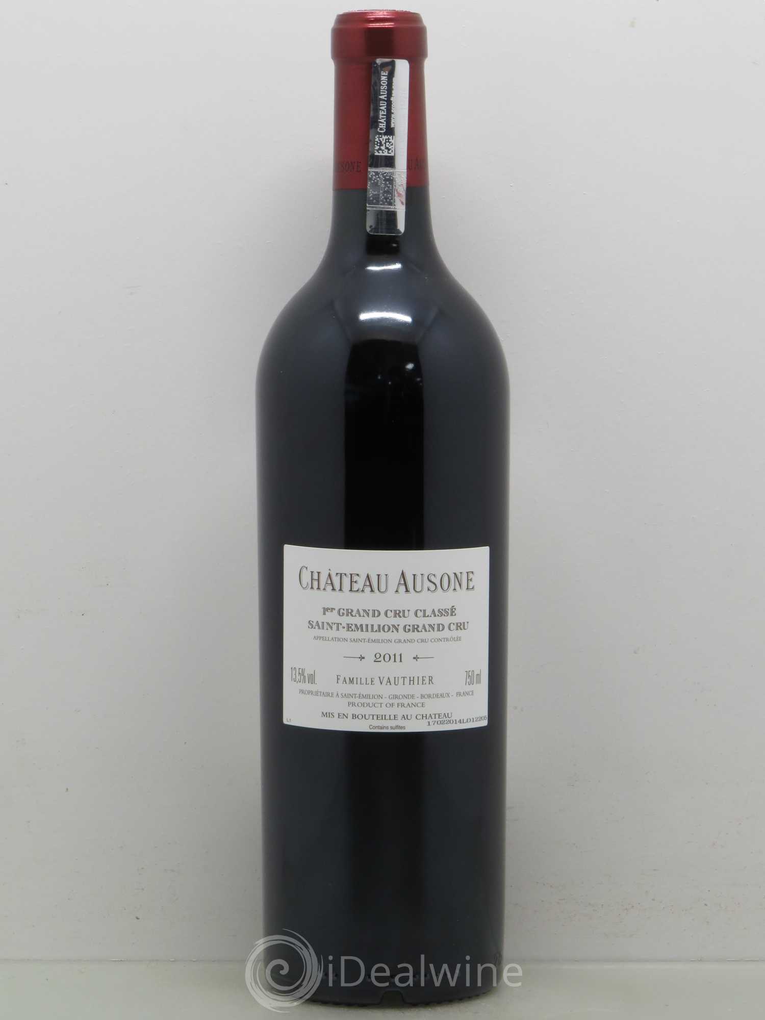 Château Ausone 1er Grand Cru Classé A 2011 - Lot de 1 bouteille - 1