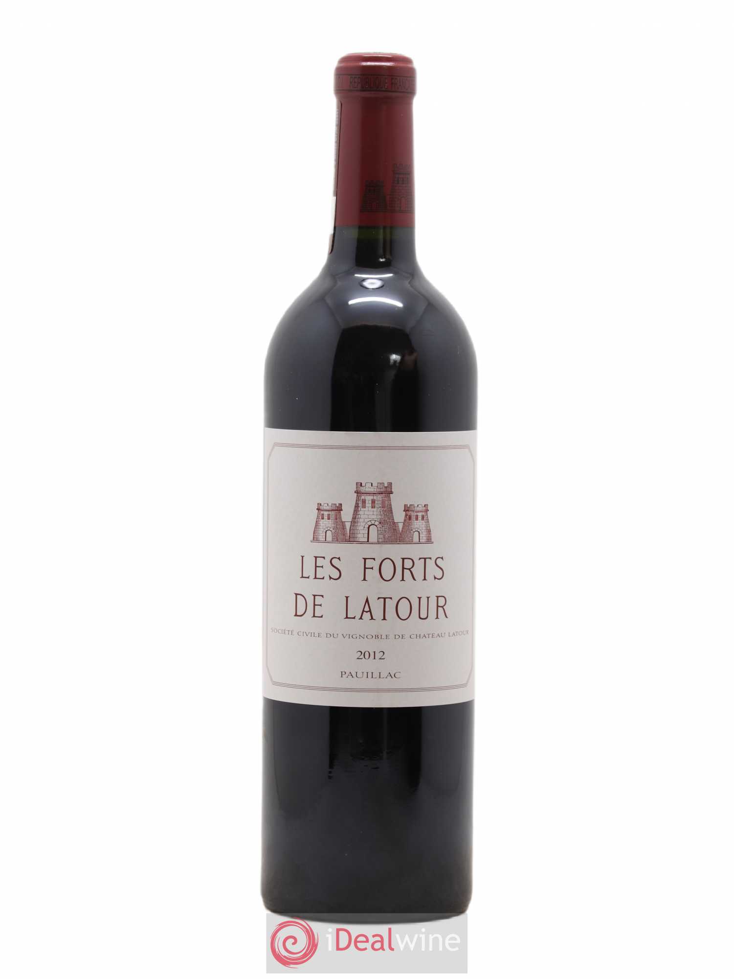 Les Forts de Latour Second Vin 2012 - Lot de 1 bouteille - 0