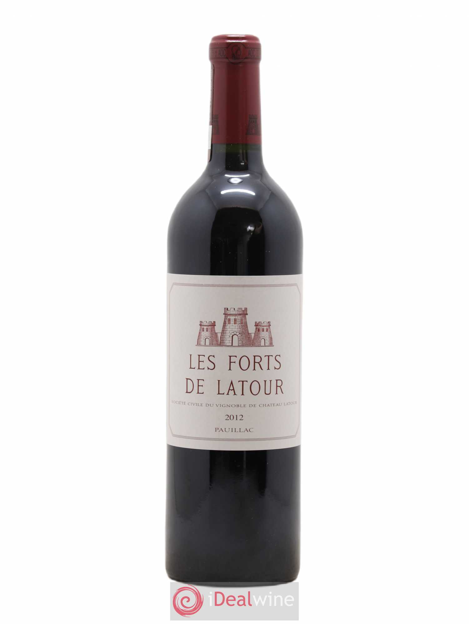 Les Forts de Latour Second Vin 2012 - Lot de 1 bouteille - 0