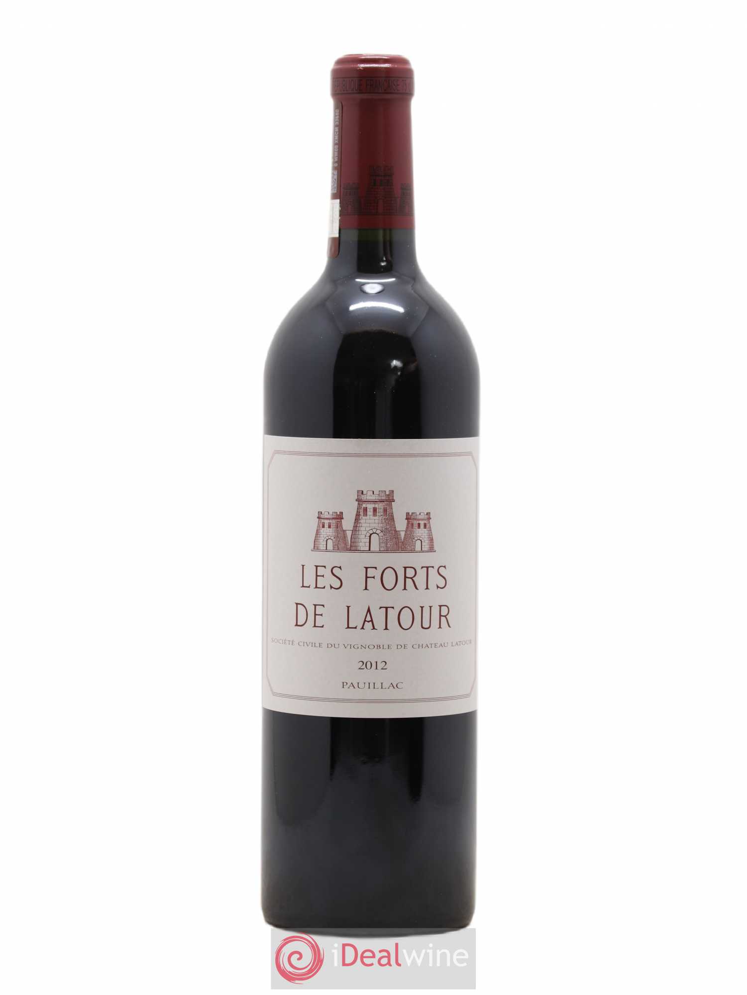 Les Forts de Latour Second Vin 2012 - Lot de 1 bouteille - 0