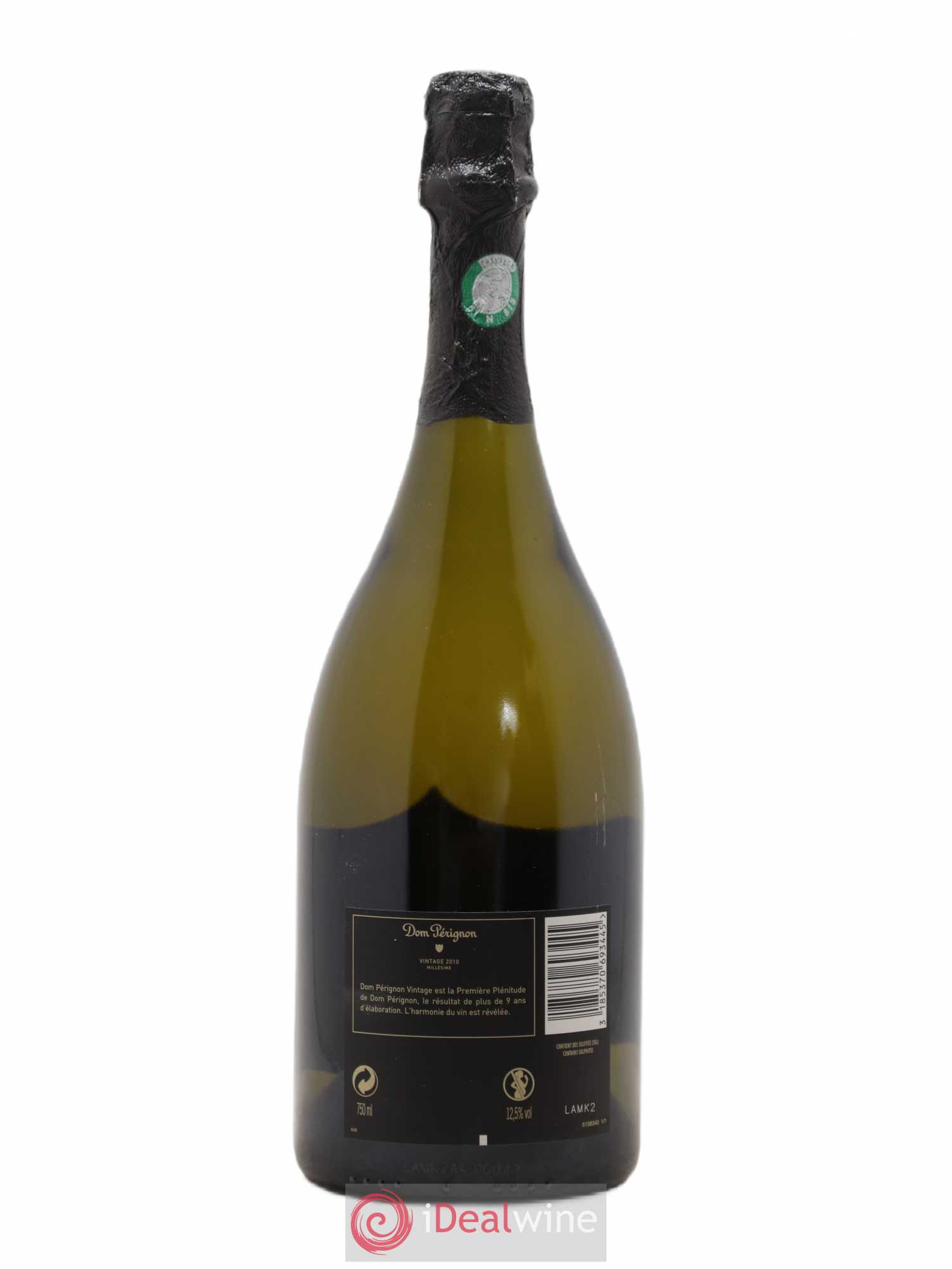 Brut Dom Pérignon 2010 - Lot de 1 bouteille - 1