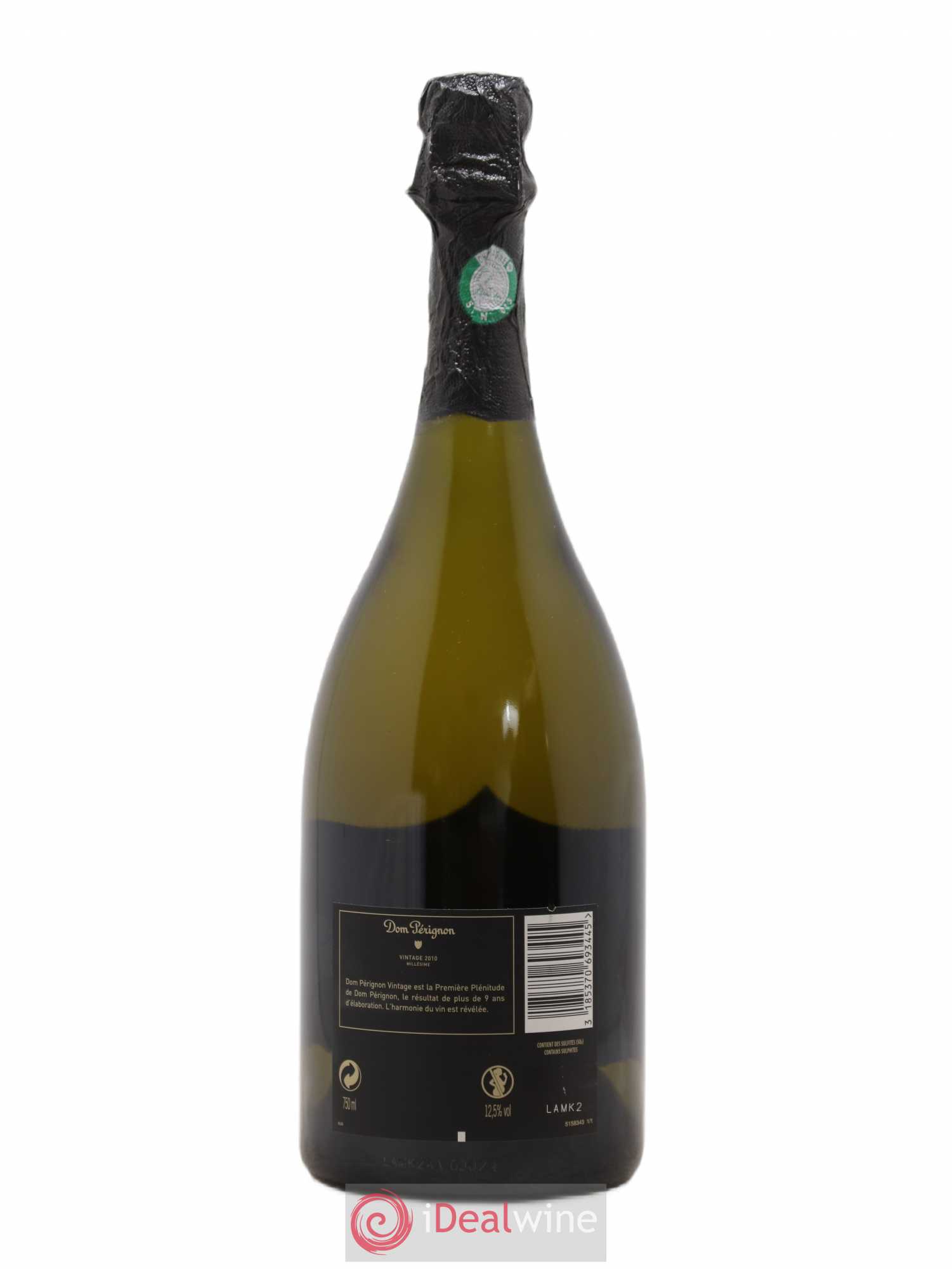 Brut Dom Pérignon 2010 - Lot de 1 bouteille - 1