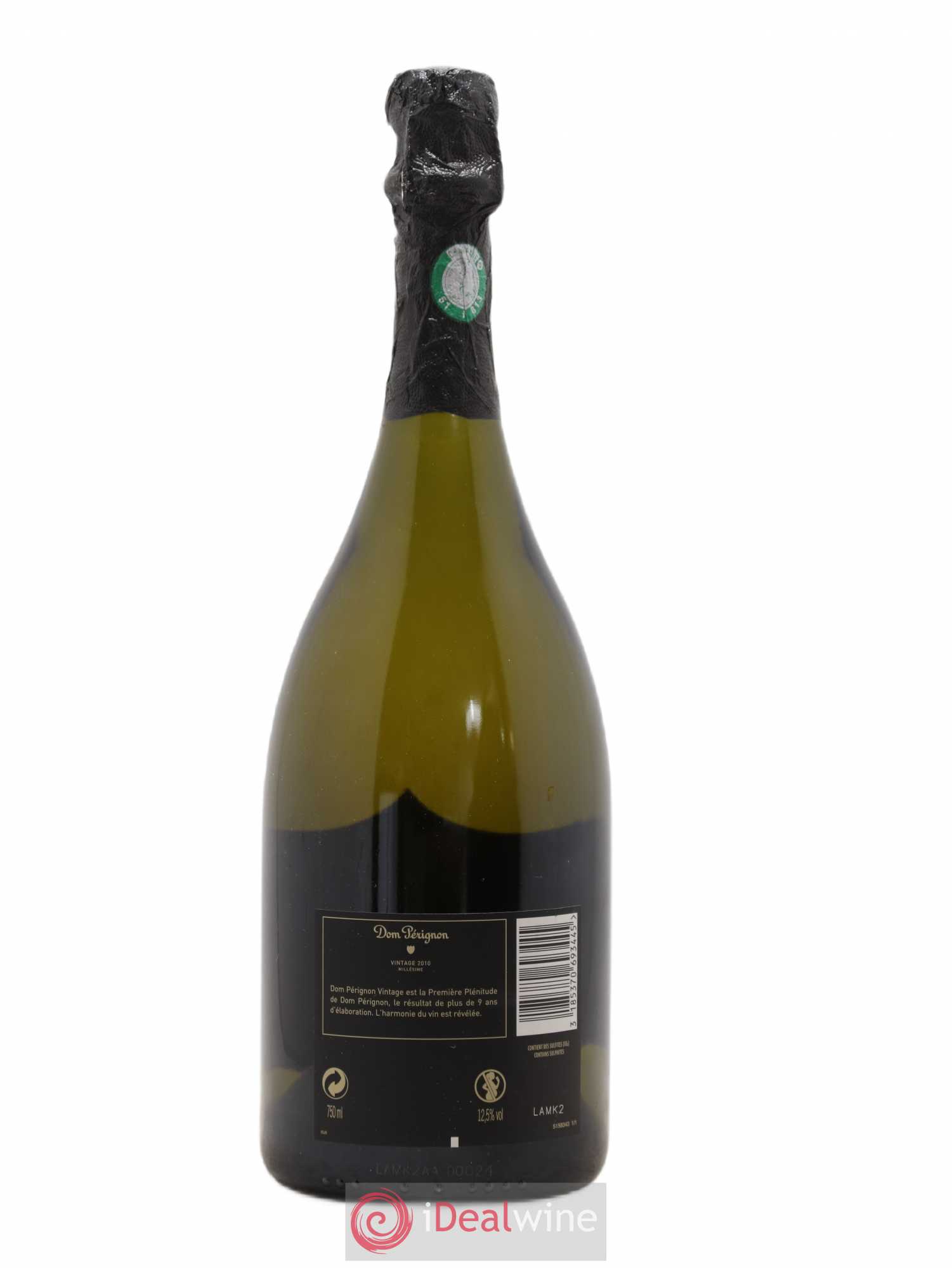 Brut Dom Pérignon 2010 - Lot de 1 bouteille - 1