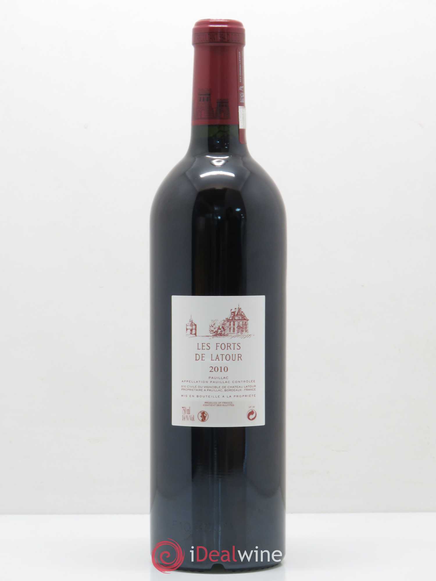 Les Forts de Latour Second Vin 2010 - Lot de 1 bouteille - 1