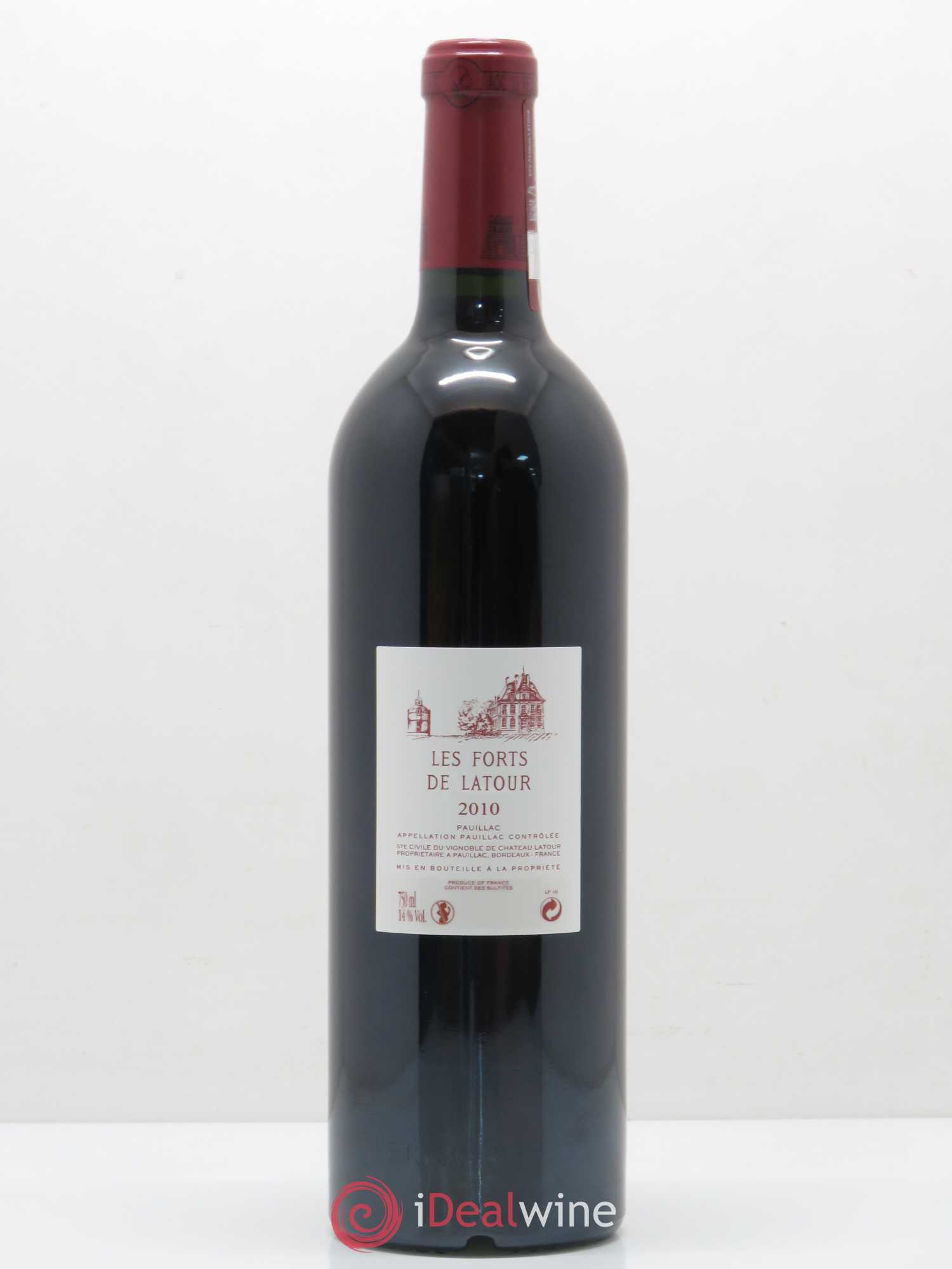 Les Forts de Latour Second Vin 2010 - Lot de 1 bouteille - 1