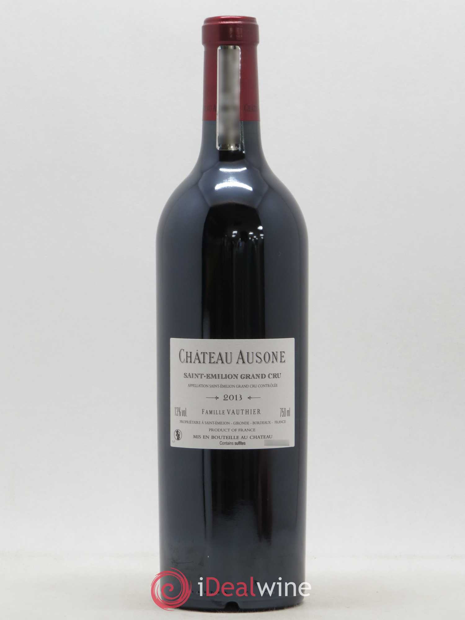 Château Ausone 1er Grand Cru Classé A 2013 - Lot de 1 bouteille - 1
